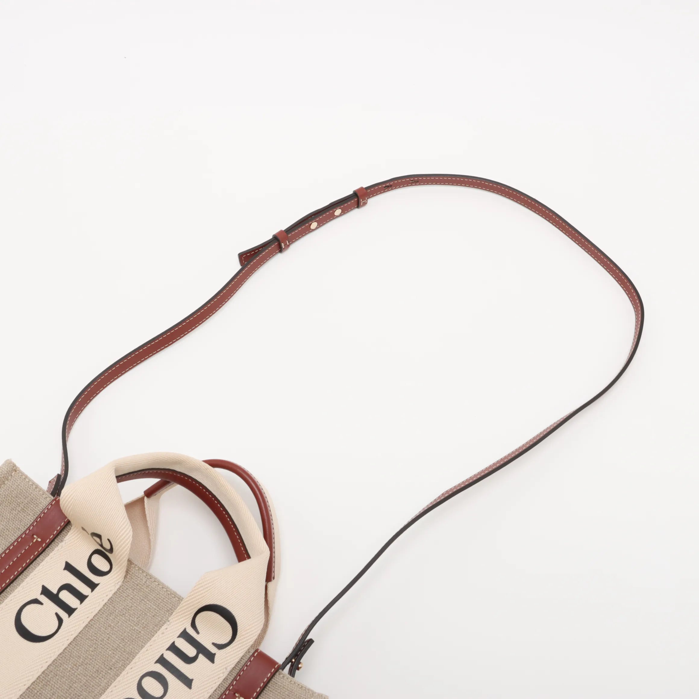 Chloe Brown Beige Small Woody [Clearance Sale]