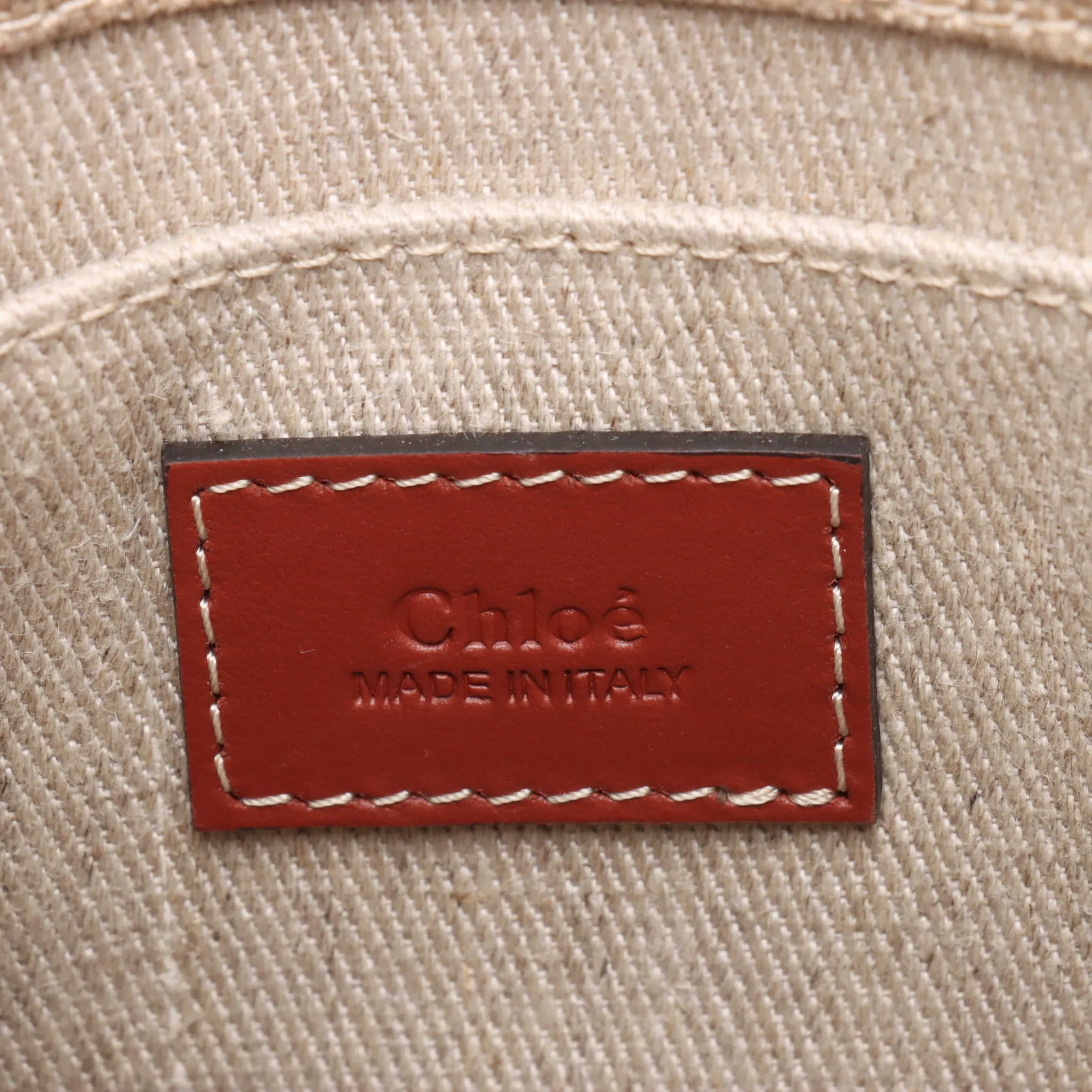 Chloe Brown Beige Small Woody [Clearance Sale]