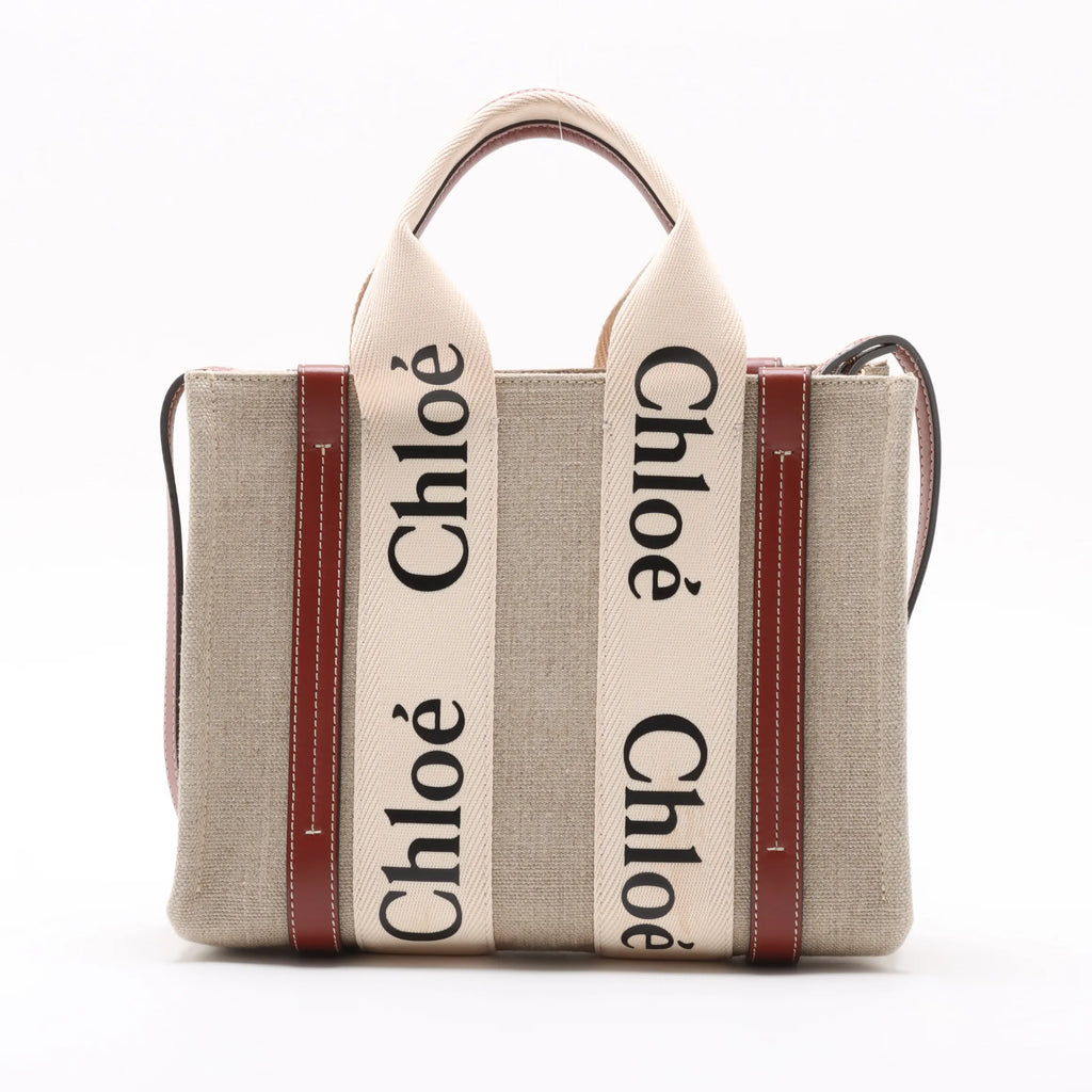 Chloe Brown Beige Small Woody [Clearance Sale]