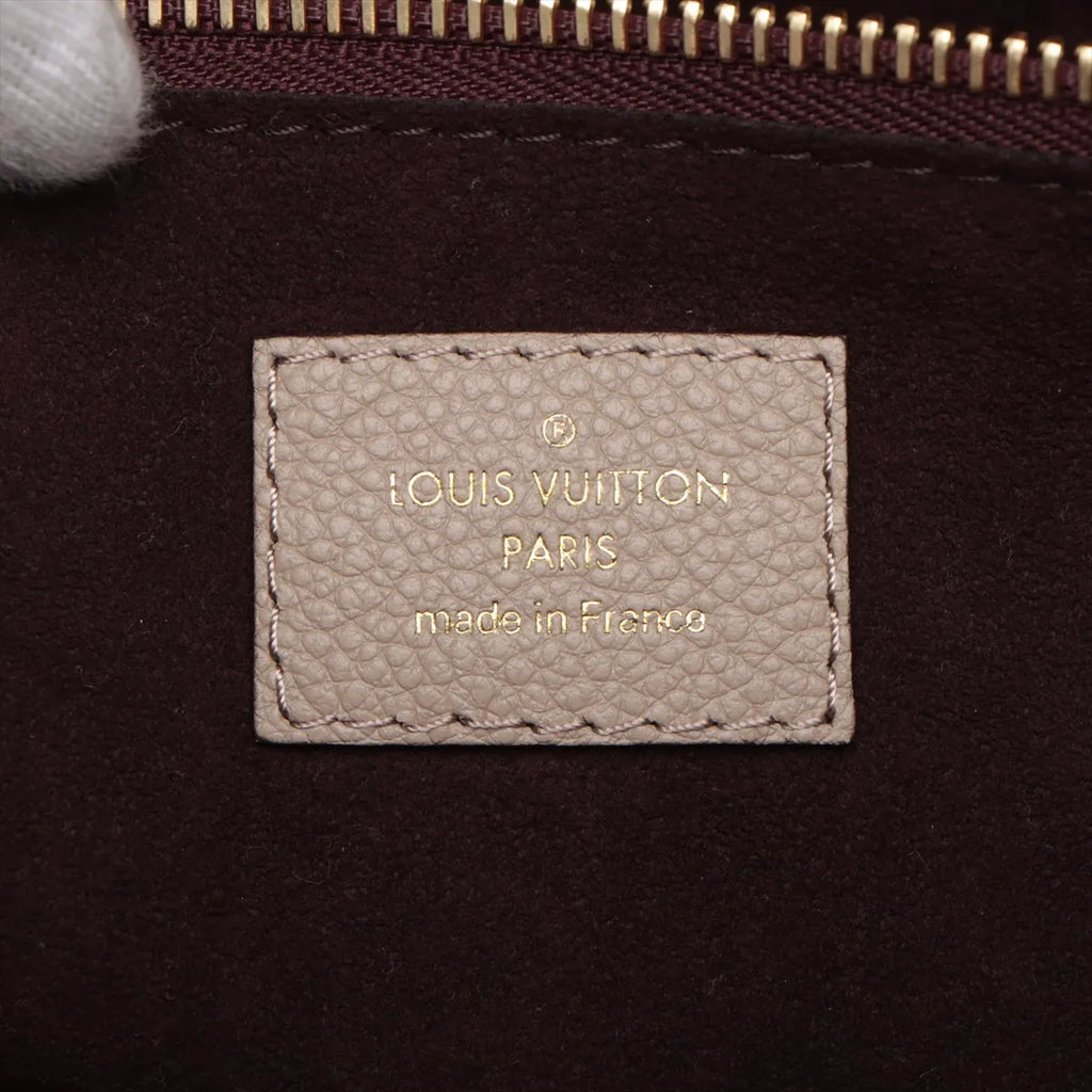 Louis Vuitton Beige Monogram Empreinte Leather Neverfull MM [Clearance Sale]