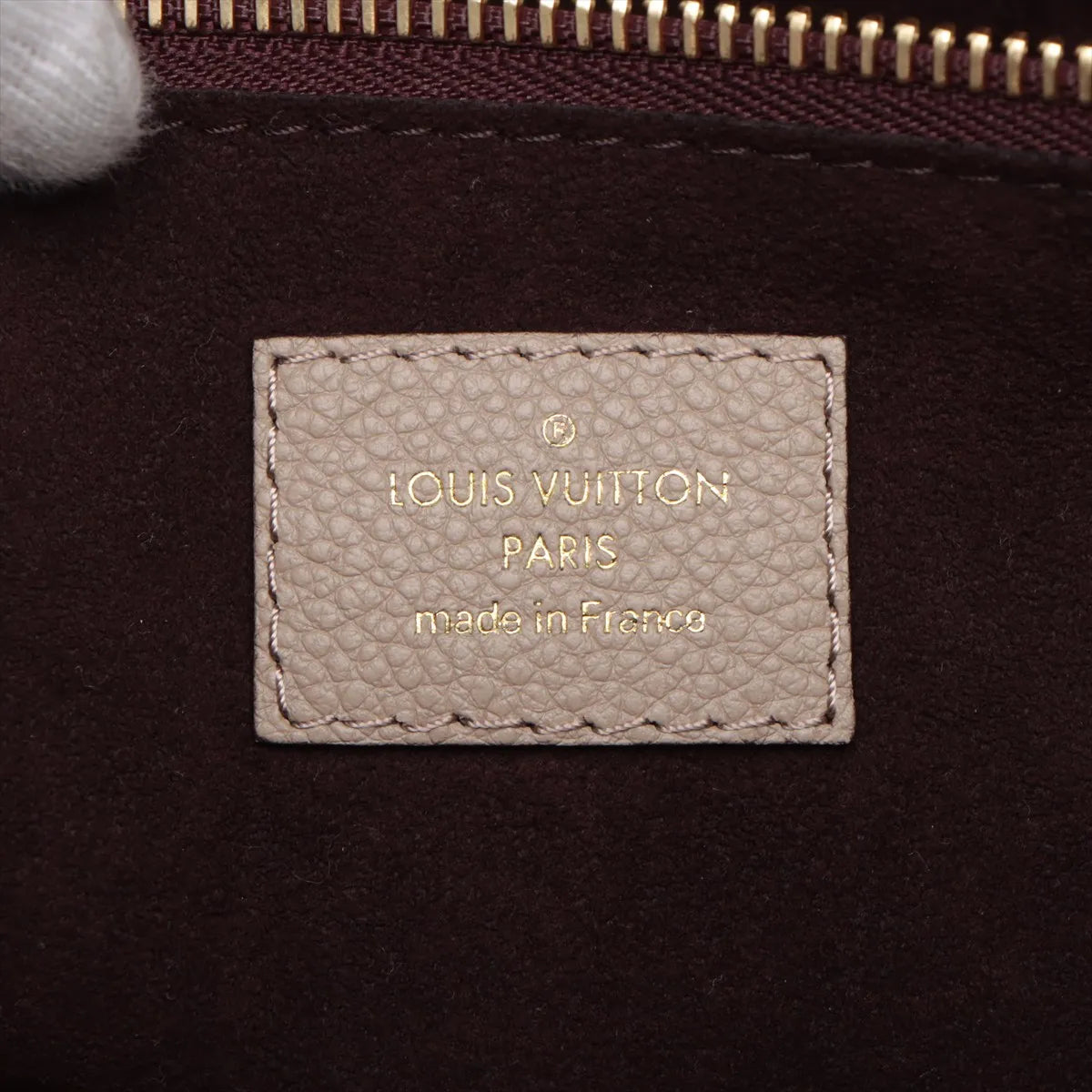 Louis Vuitton Beige Monogram Empreinte Leather Neverfull MM [Clearance Sale]