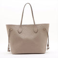 Louis Vuitton Beige Monogram Empreinte Leather Neverfull MM [Clearance Sale]