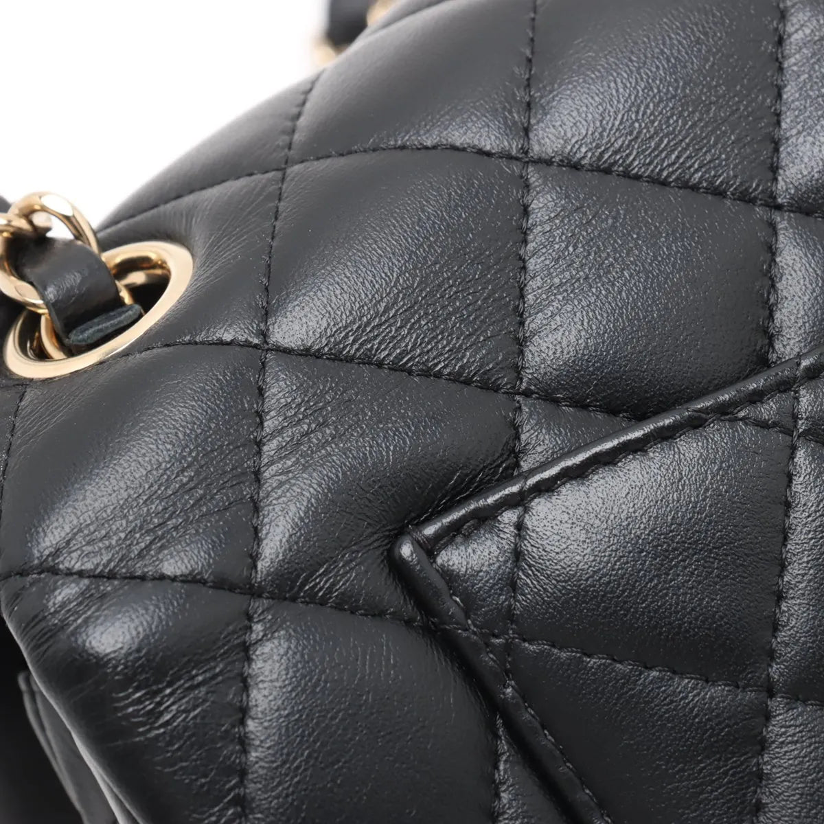 Chanel Black Nappa Lambskin Classic Mini Flap Bag [Clearance Sale]