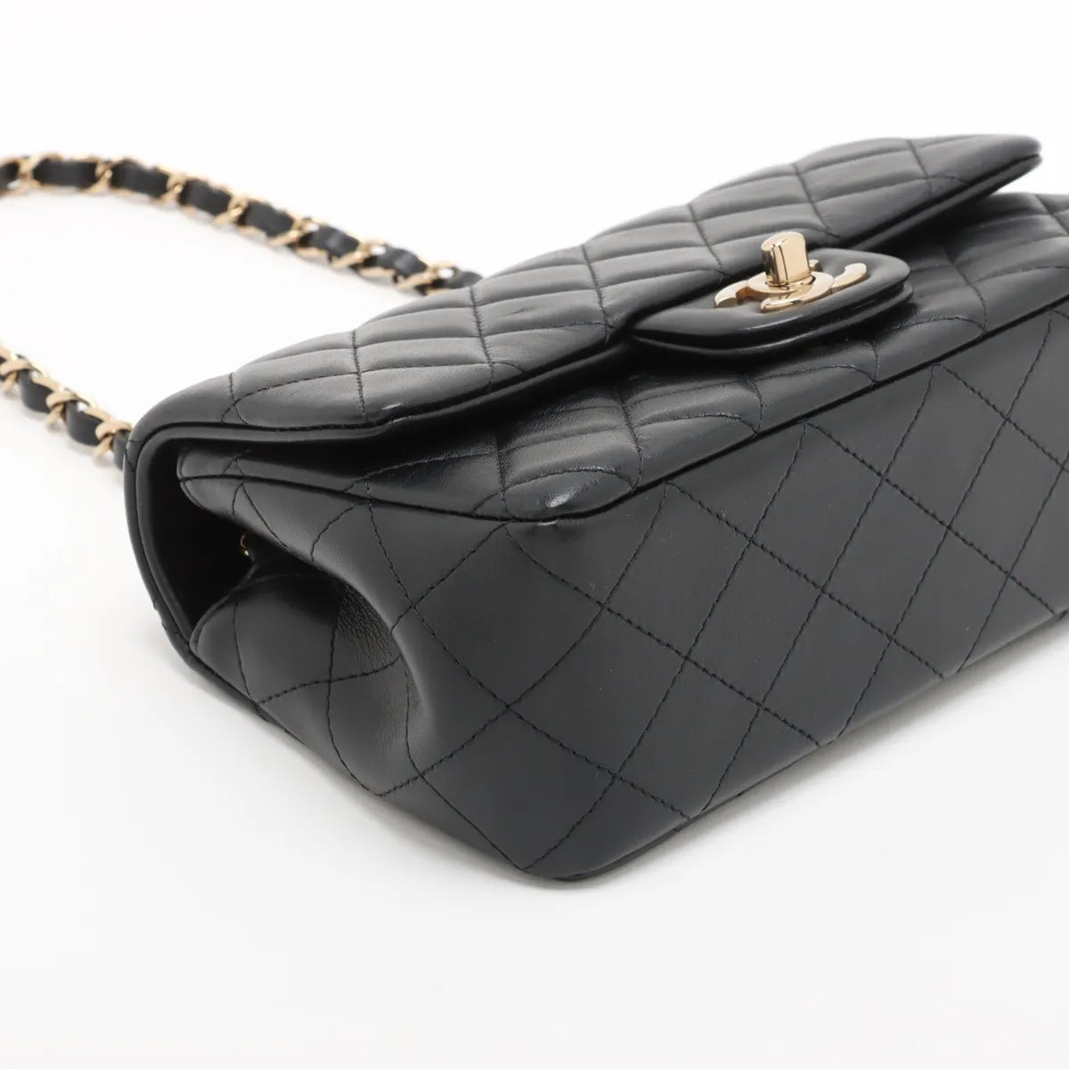 Chanel Black Nappa Lambskin Classic Mini Flap Bag [Clearance Sale]