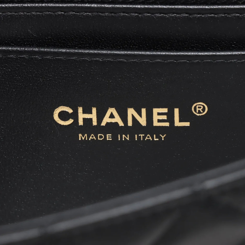 Chanel Black Nappa Lambskin Classic Mini Flap Bag [Clearance Sale]