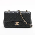 Chanel Black Nappa Lambskin Classic Mini Flap Bag [Clearance Sale]