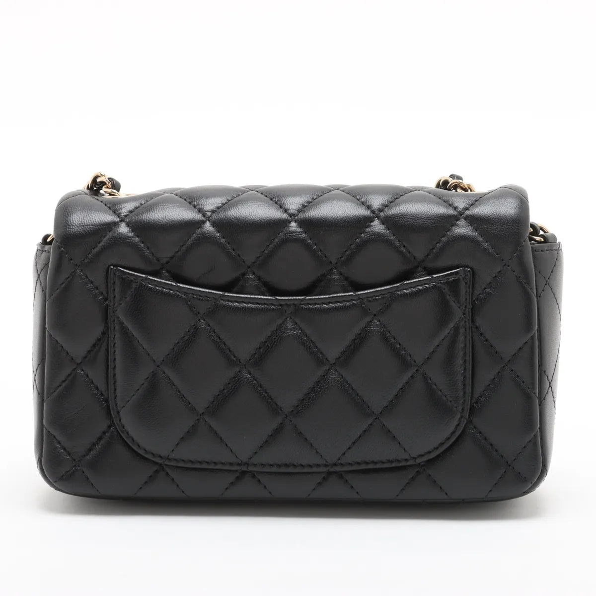 Chanel Black Nappa Lambskin Classic Extra Mini Flap Bag [Clearance Sale]