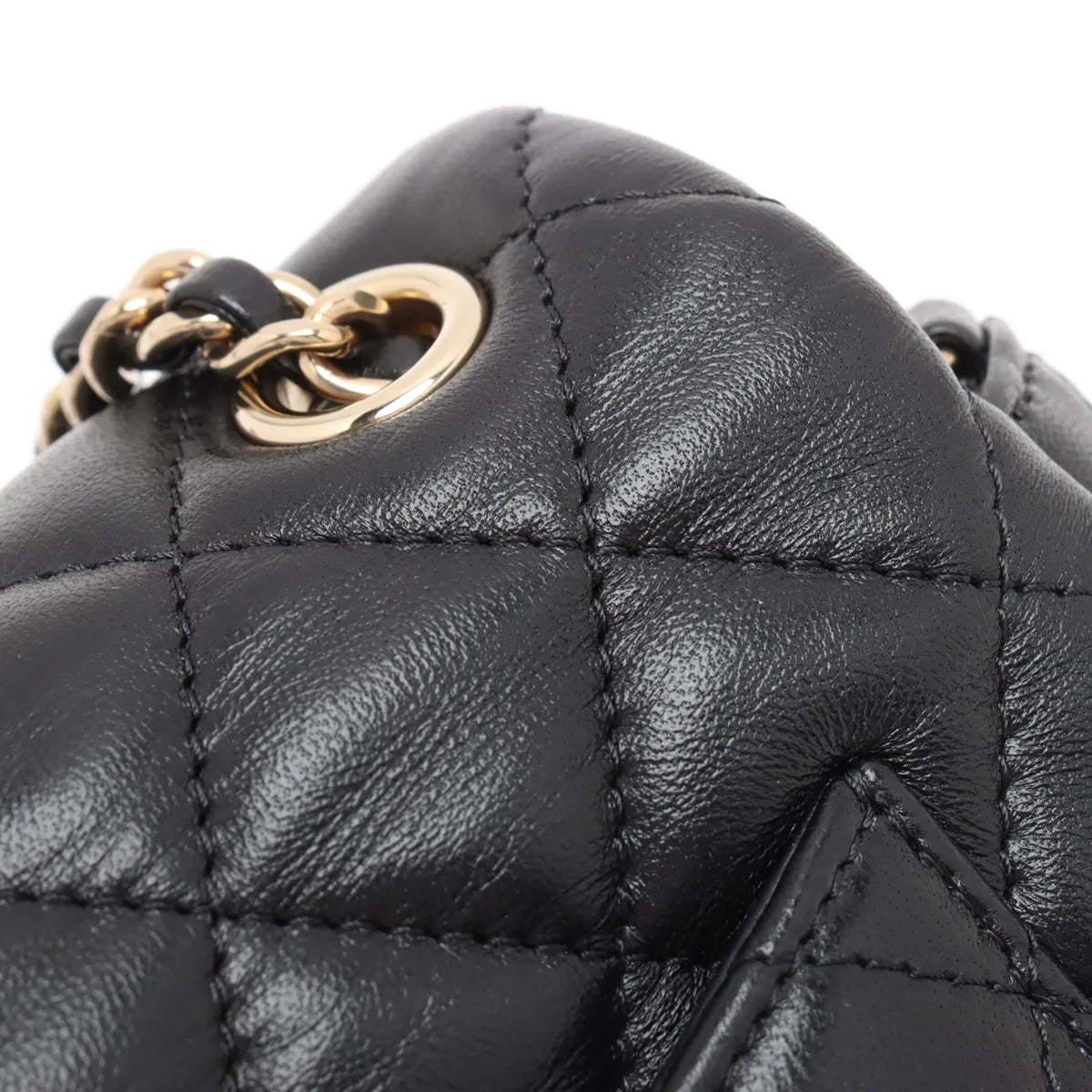 Chanel Black Nappa Lambskin Classic Extra Mini Flap Bag [Clearance Sale]