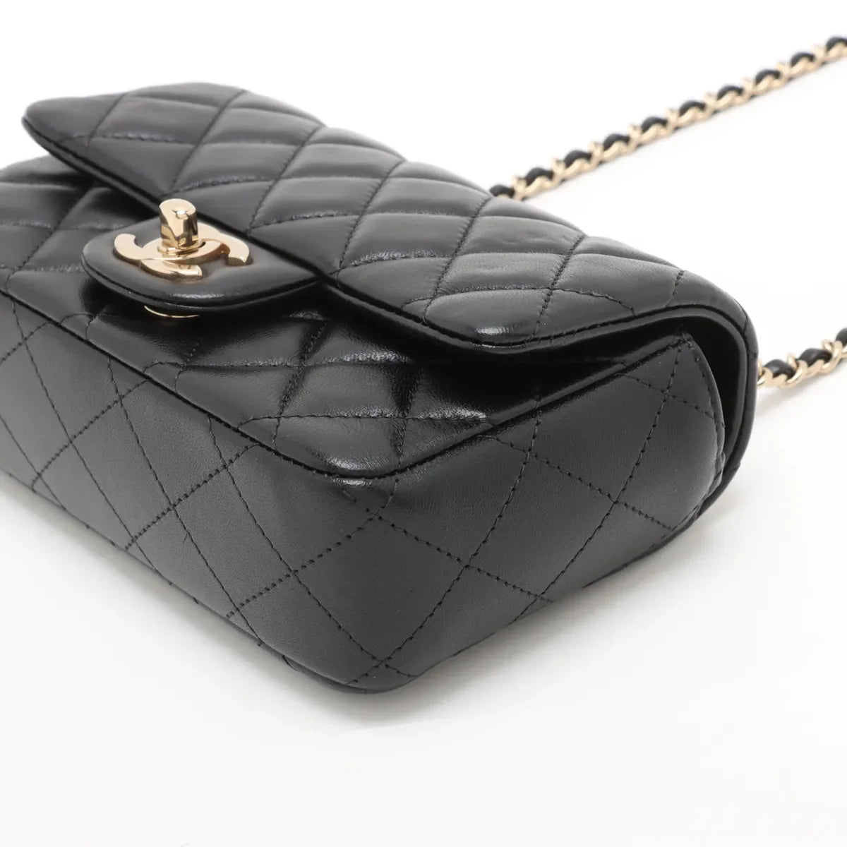 Chanel Black Nappa Lambskin Classic Extra Mini Flap Bag [Clearance Sale]