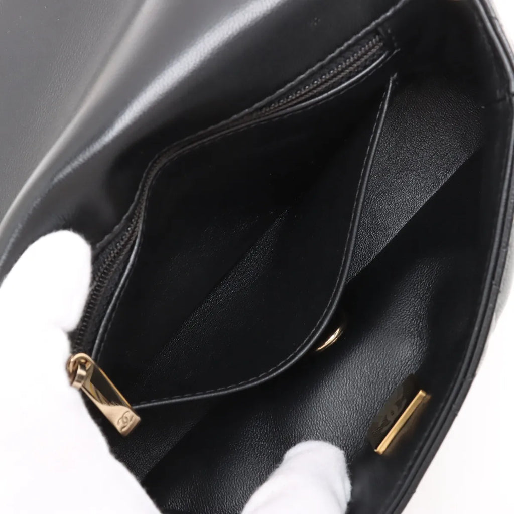 Chanel Black Nappa Lambskin Classic Extra Mini Flap Bag [Clearance Sale]