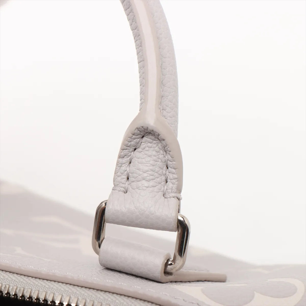 Louis Vuitton Gray Beige BiColour Monogram Empreinte Leather Speedy 20 [Clearance Sale]