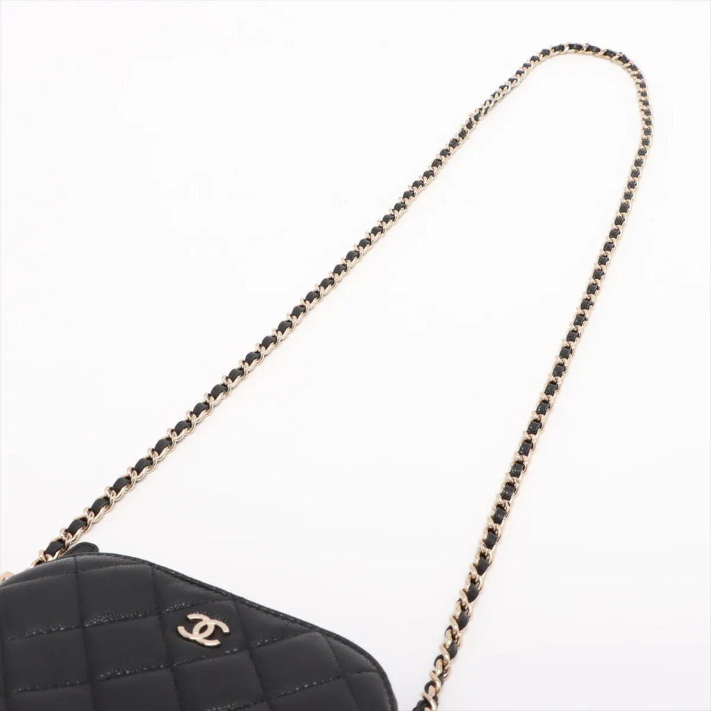 Chanel Black Caviar Calfskin Clutch with Chain [Clearance Sale]