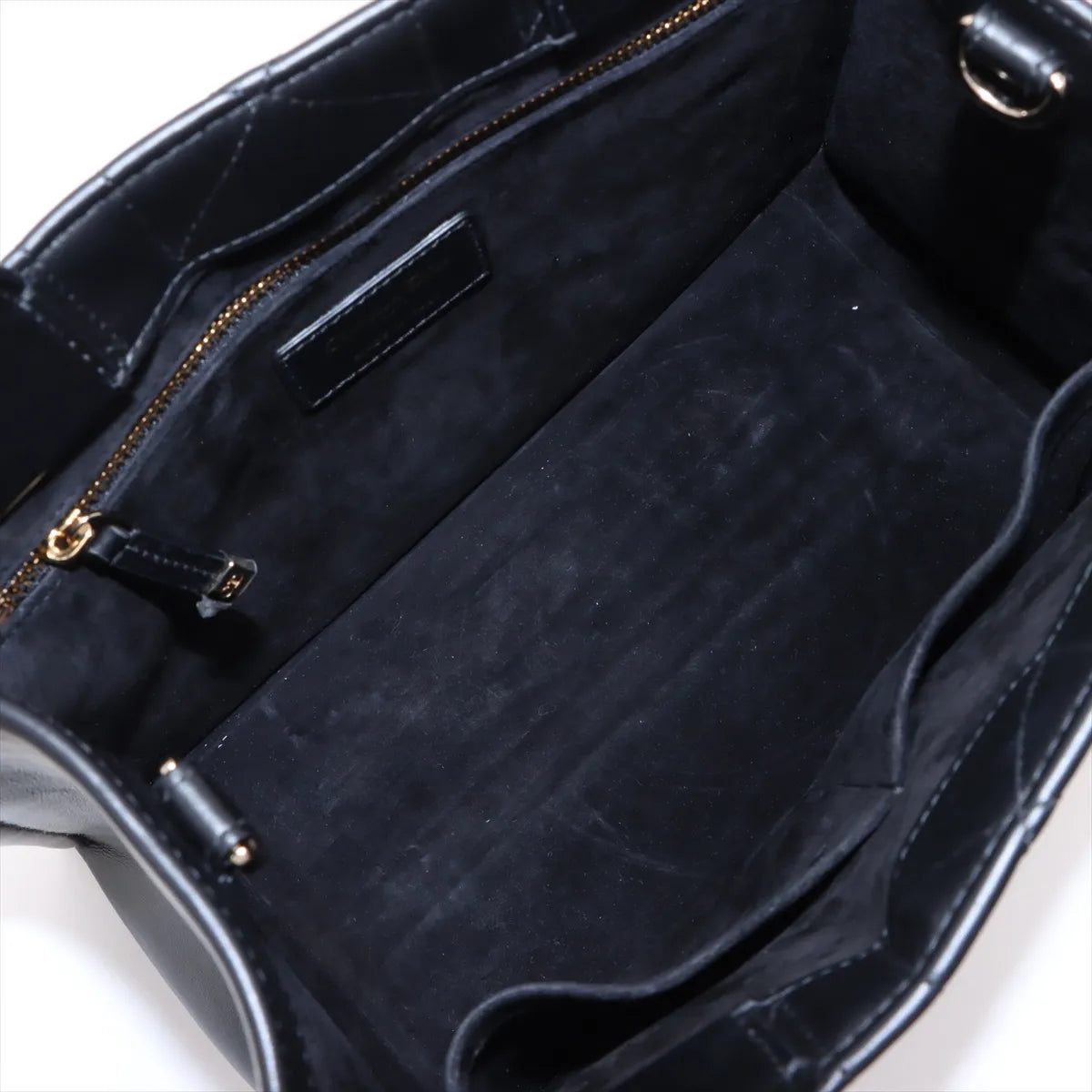 Christian Dior Black Macrocannage Calfskin Small Book Tote [Clearance Sale]
