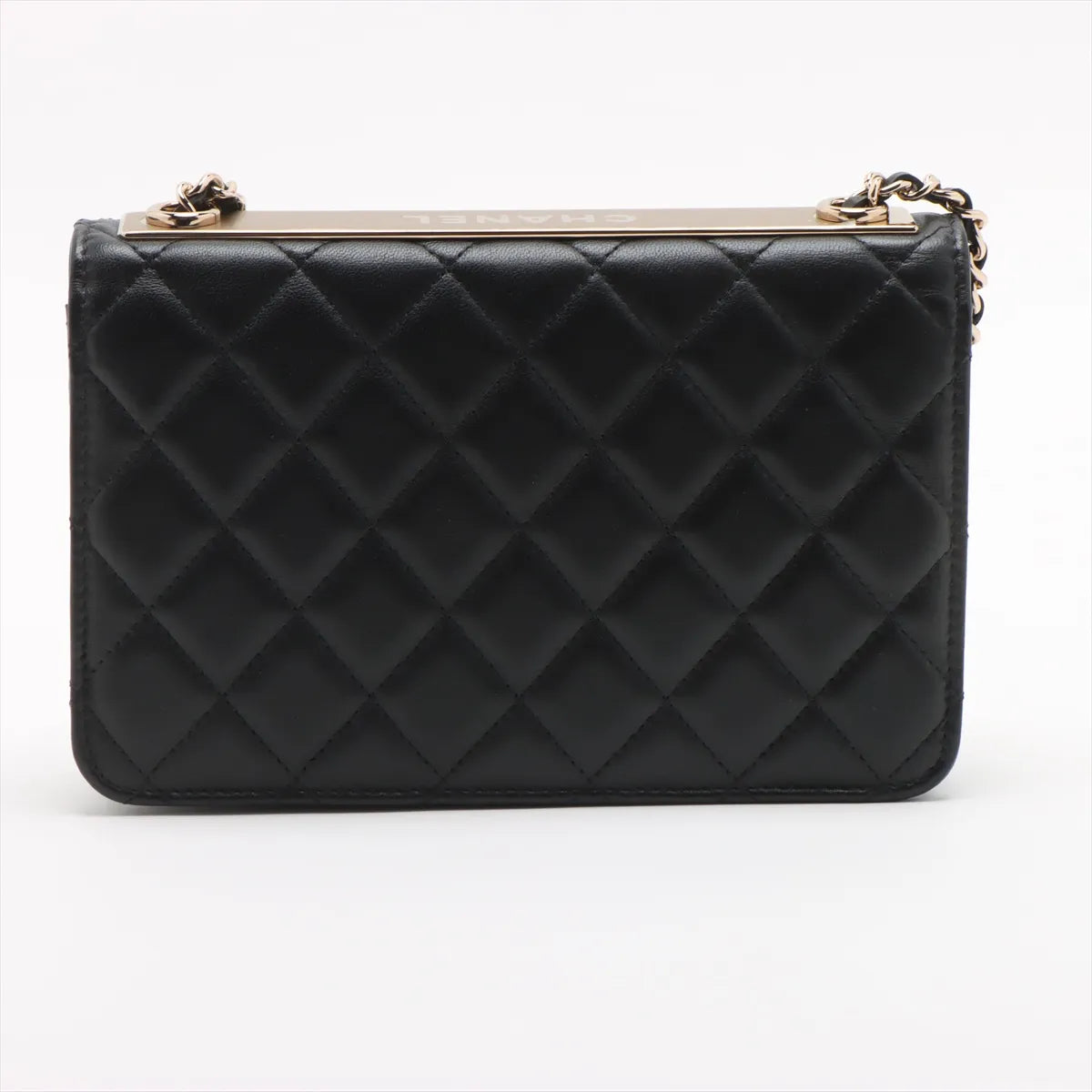 Chanel Black Lambskin Trendy CC Wallet On Chain [Clearance Sale]