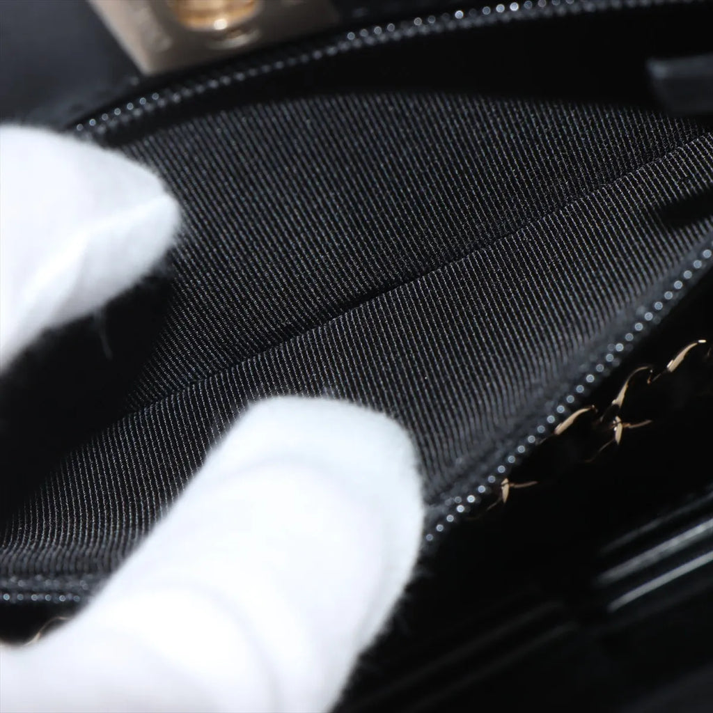 Chanel Black Lambskin Trendy CC Wallet On Chain [Clearance Sale]