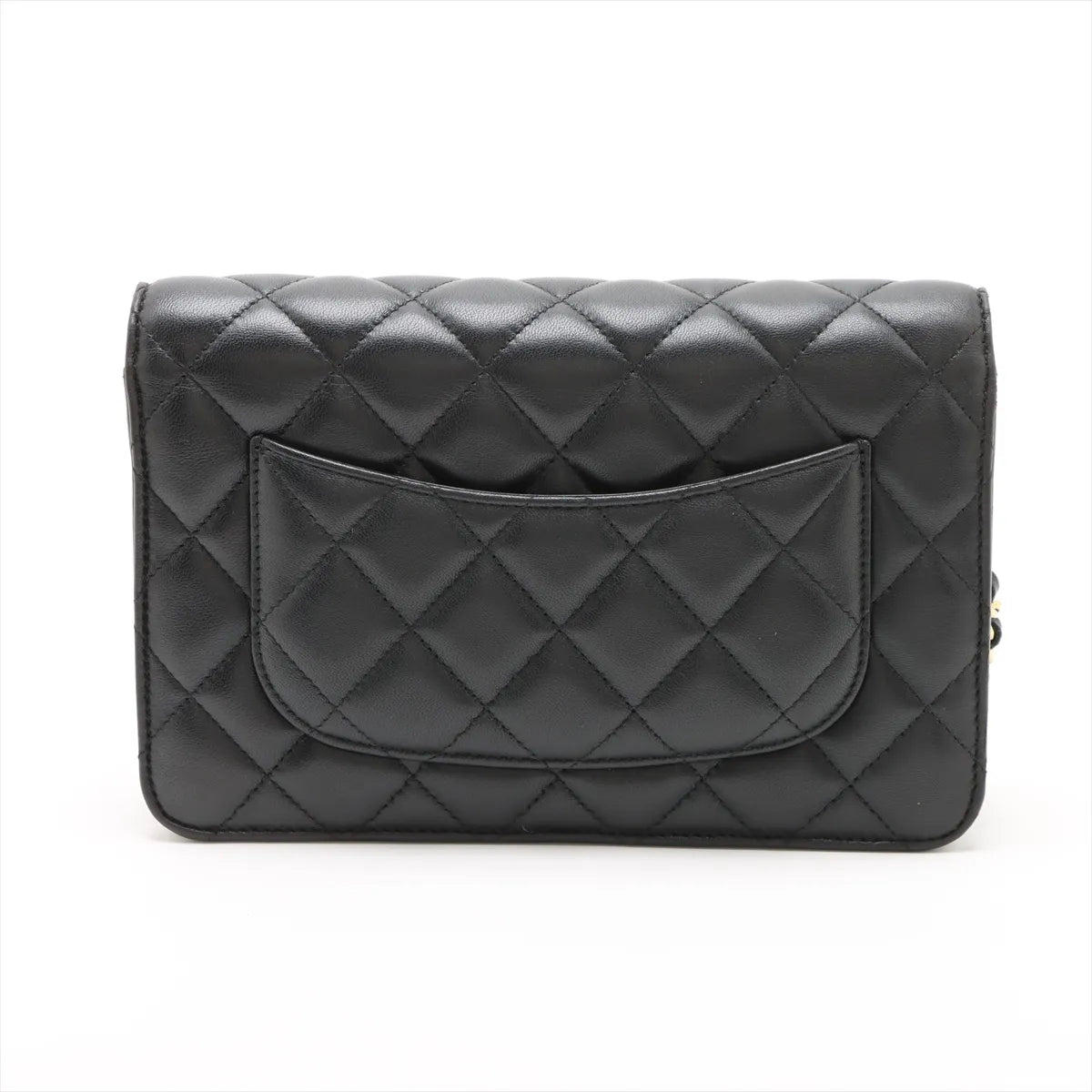 Chanel Black Nappa Lambskin Wallet On Chain [Clearance Sale]