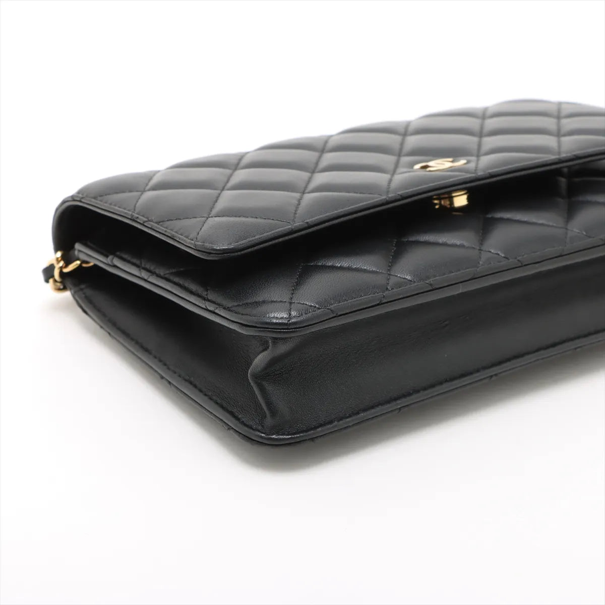 Chanel Black Nappa Lambskin Wallet On Chain [Clearance Sale]