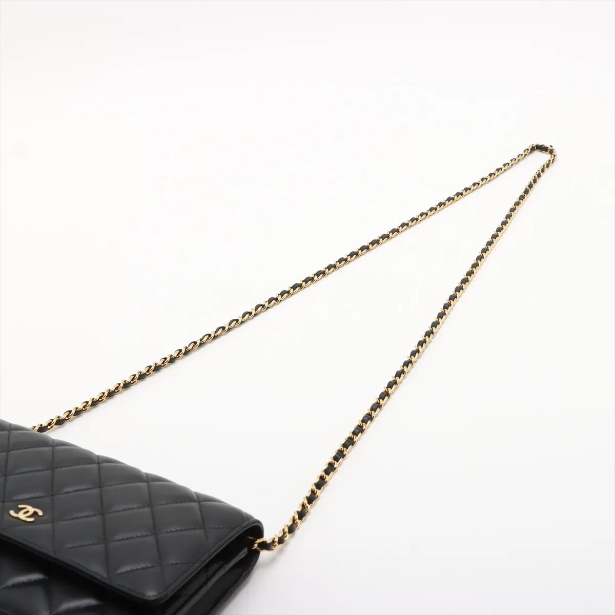 Chanel Black Nappa Lambskin Wallet On Chain [Clearance Sale]