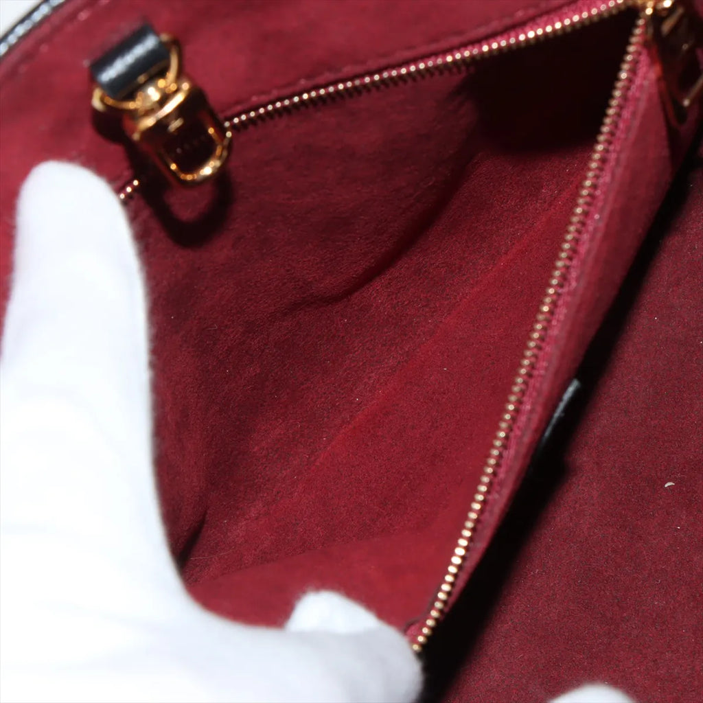 Louis Vuitton Black Beige Bicolor Monogram Empreinte Leather OnTheGo PM [Clearance Sale]