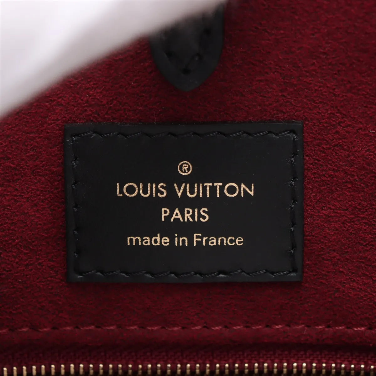 Louis Vuitton Black Beige Bicolor Monogram Empreinte Leather OnTheGo MM [Clearance Sale]