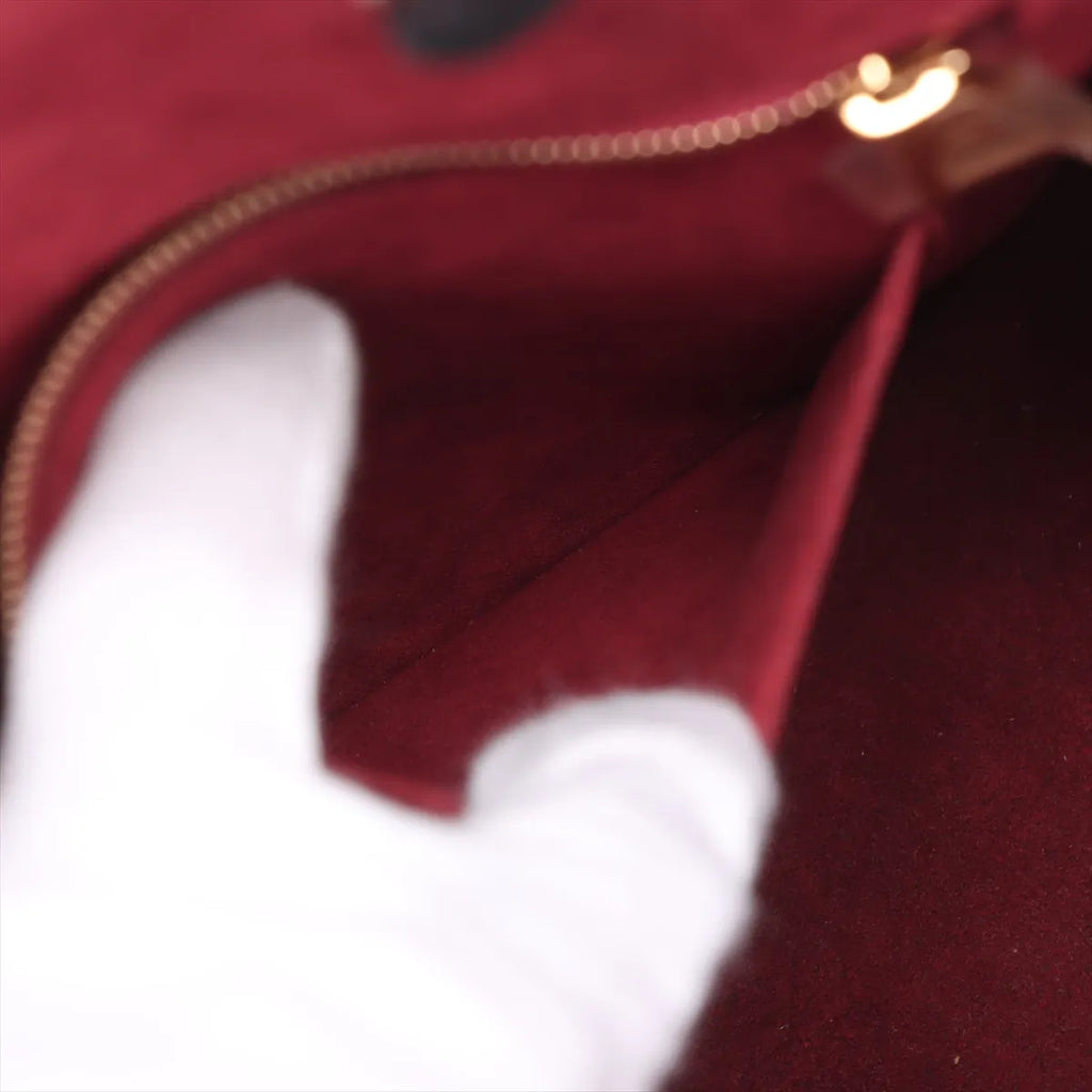 Louis Vuitton Black Beige Bicolor Monogram Empreinte Leather OnTheGo MM [Clearance Sale]