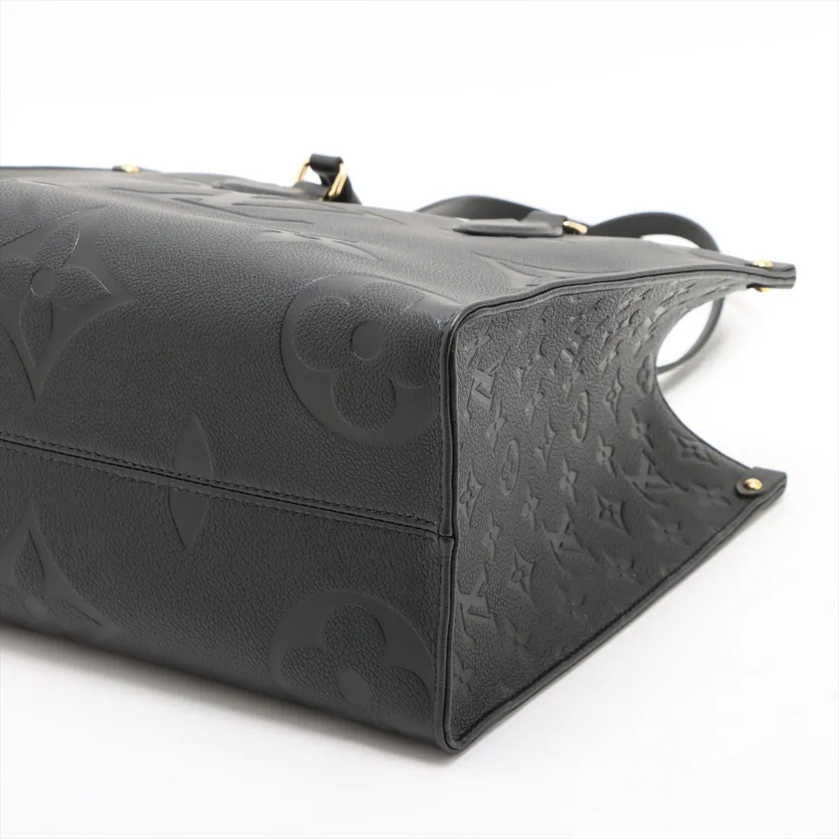 Louis Vuitton Black Monogram Empreinte Leather OnTheGo MM [Clearance Sale]