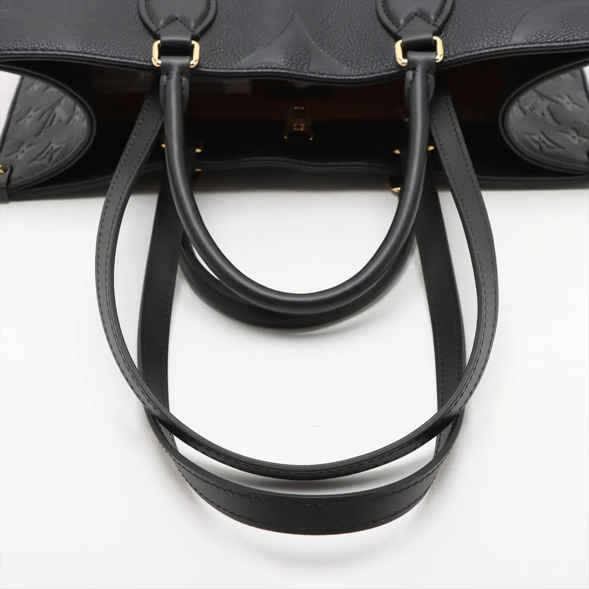 Louis Vuitton Black Monogram Empreinte Leather OnTheGo MM [Clearance Sale]