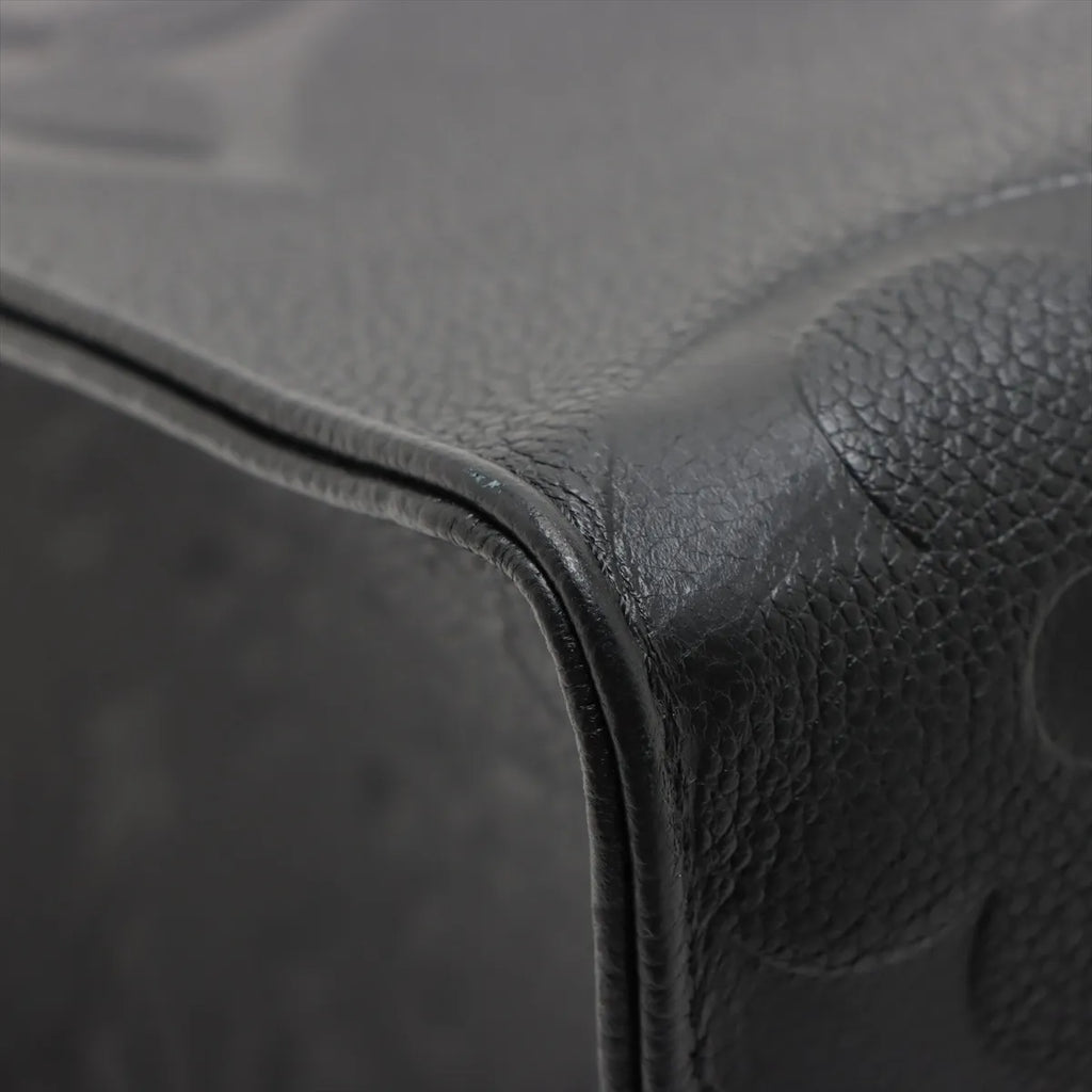Louis Vuitton Black Monogram Empreinte Leather OnTheGo MM [Clearance Sale]