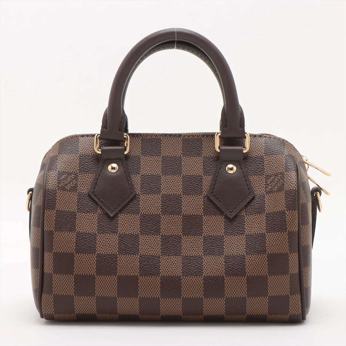 Louis Vuitton Damier Ebene Canvas Speedy 20 Bandouliere [Clearance Sale]