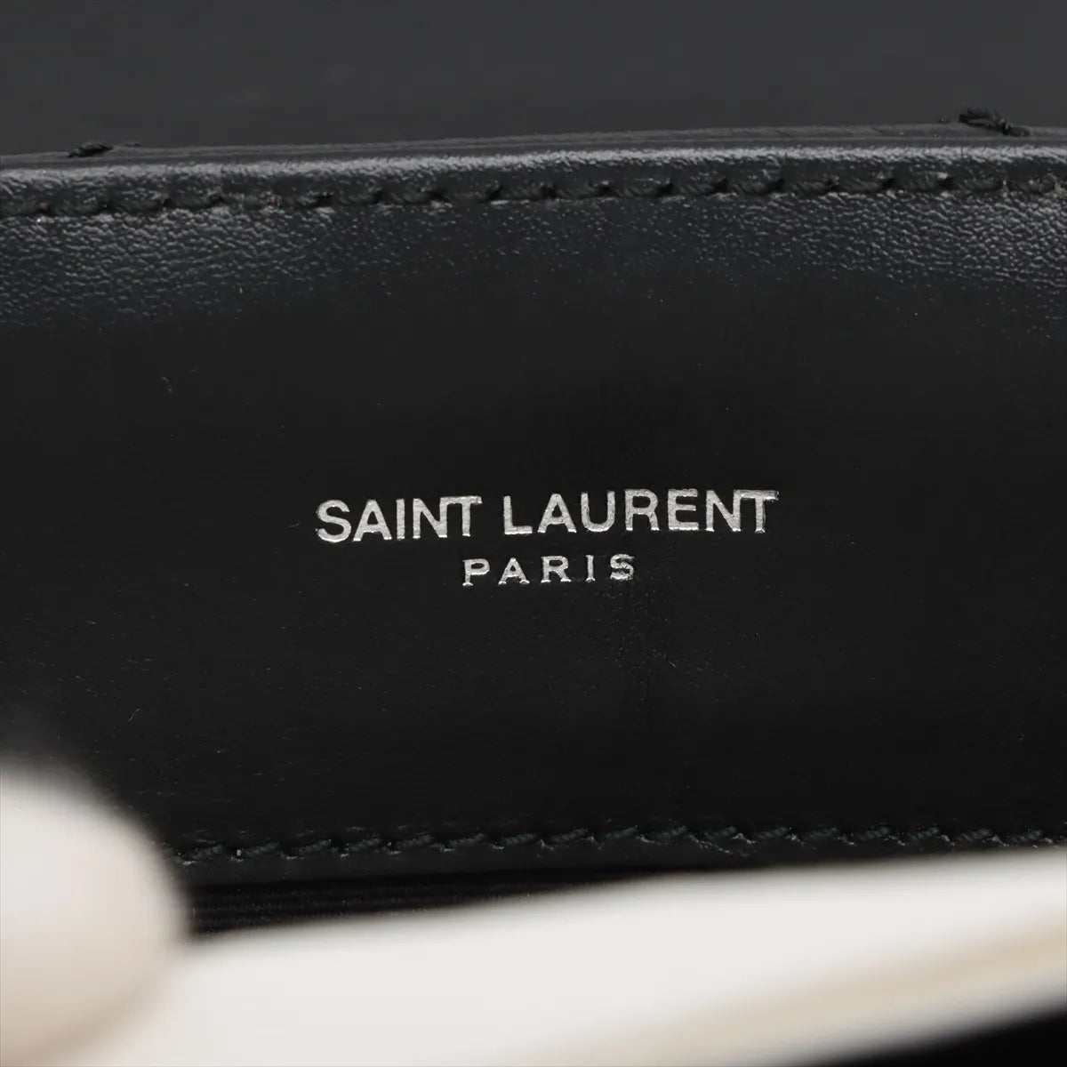 Saint Laurent Black Smooth Matelasse Leather Loulou Medium Shoulder Bag [Clearance Sale]