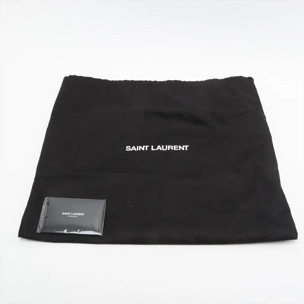 Saint Laurent Black Smooth Matelasse Leather Loulou Medium Shoulder Bag [Clearance Sale]