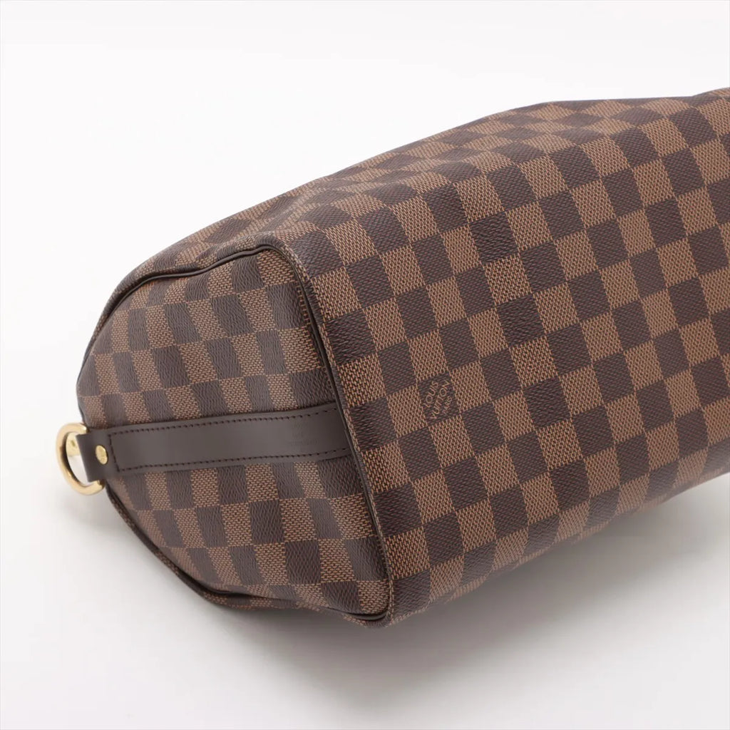 Louis Vuitton Damier Ebene Canvas Speedy 25 Bandouliere [Clearance Sale]