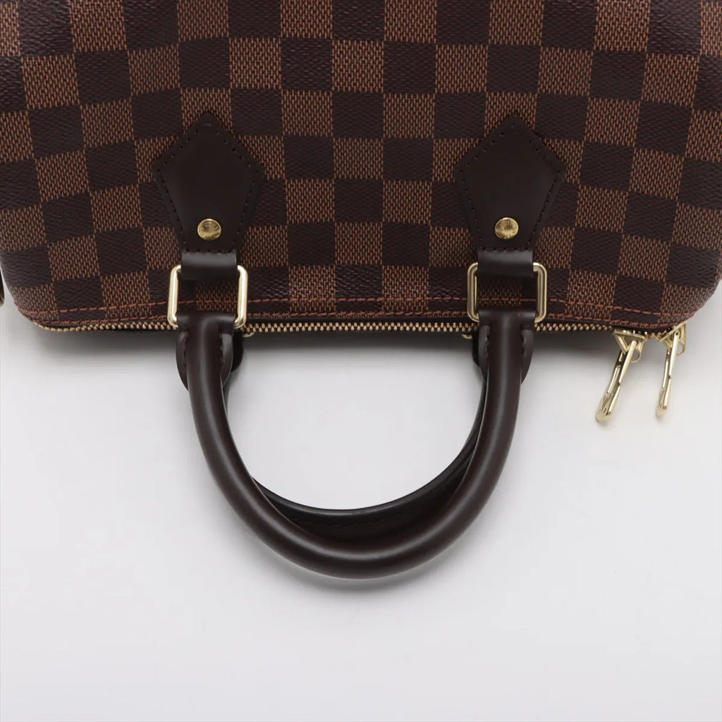 Louis Vuitton Damier Ebene Canvas Speedy 25 Bandouliere [Clearance Sale]