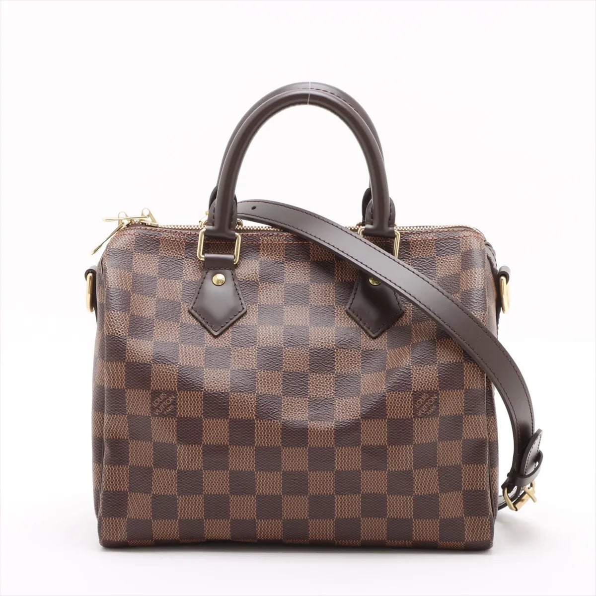 Louis Vuitton Damier Ebene Canvas Speedy 25 Bandouliere [Clearance Sale]