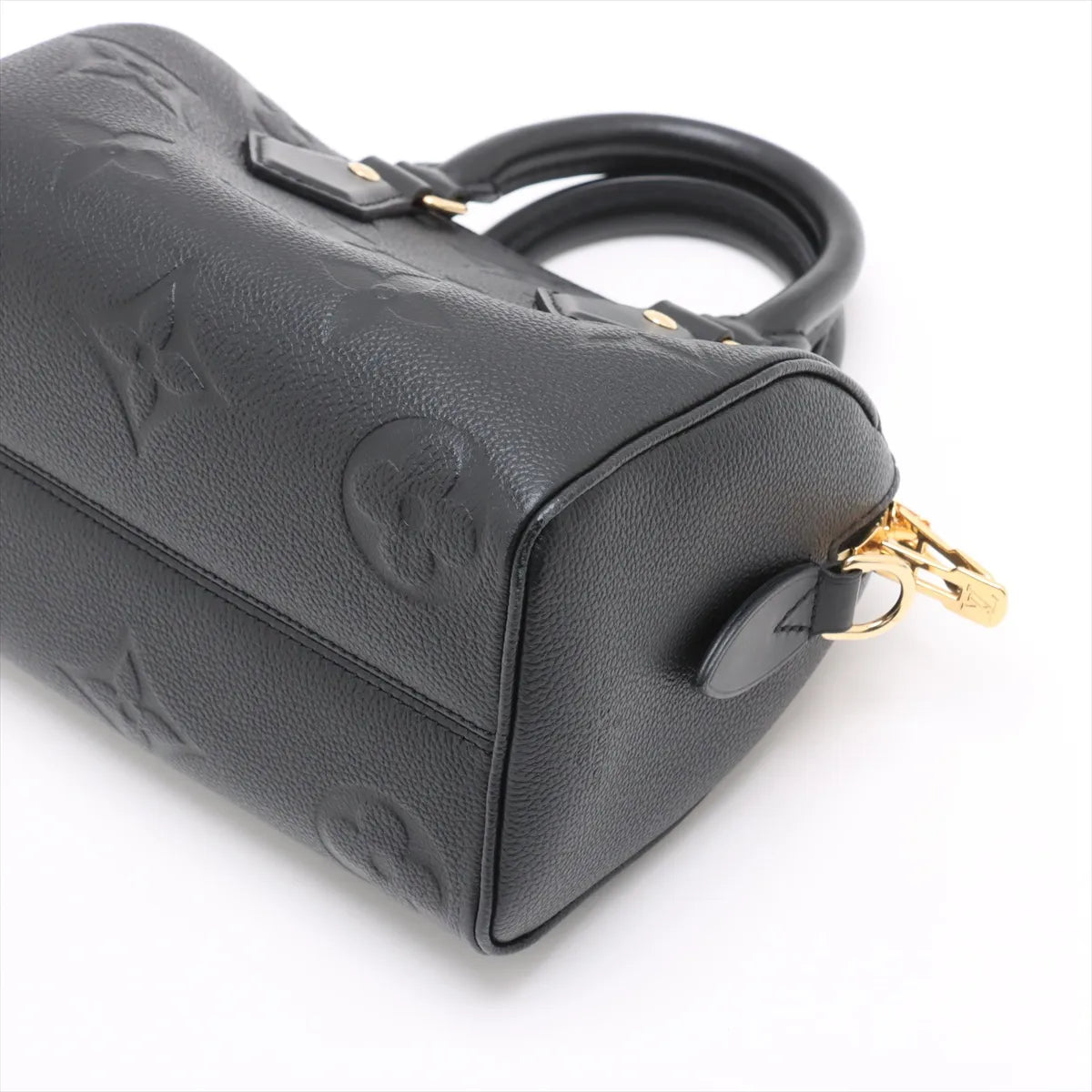 Louis Vuitton Noir Monogram Empreinte Leather Speedy 20 [Clearance Sale]