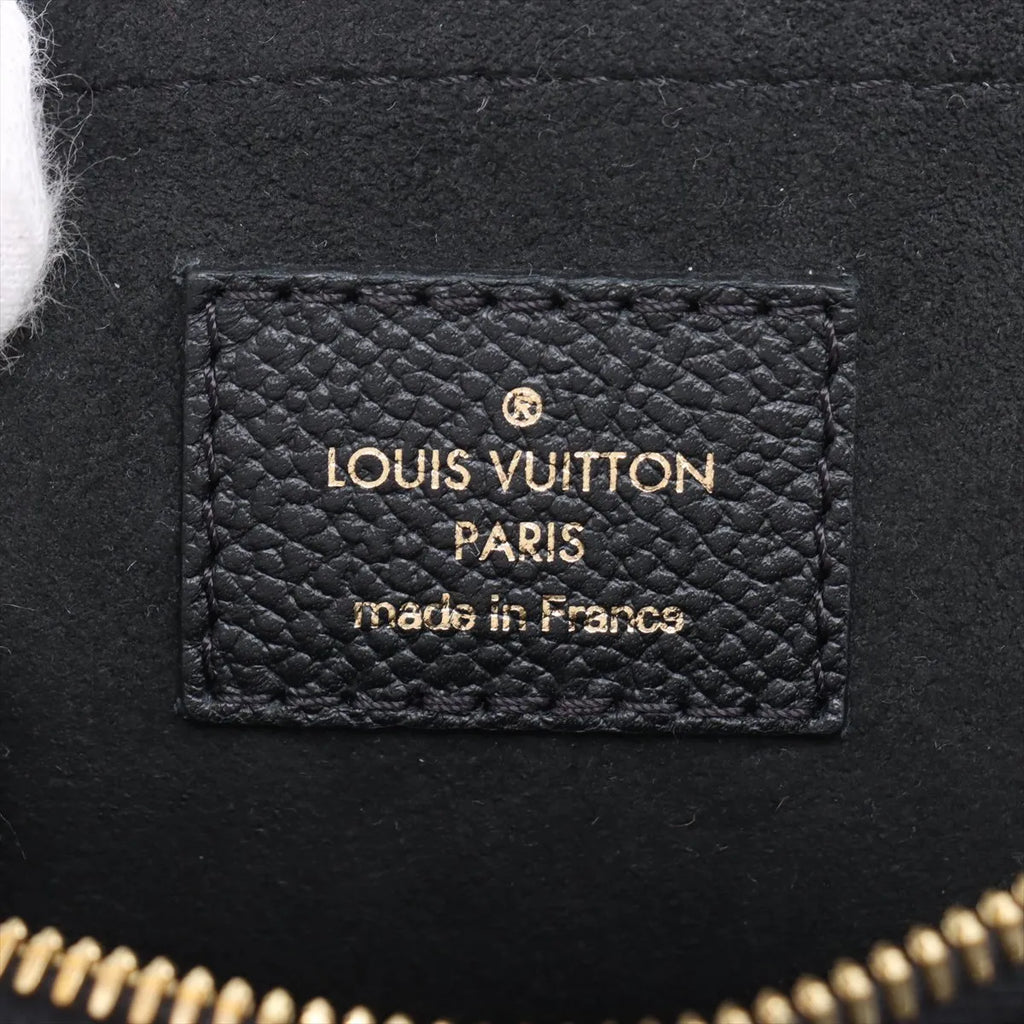 Louis Vuitton Noir Monogram Empreinte Leather Speedy 20 [Clearance Sale]