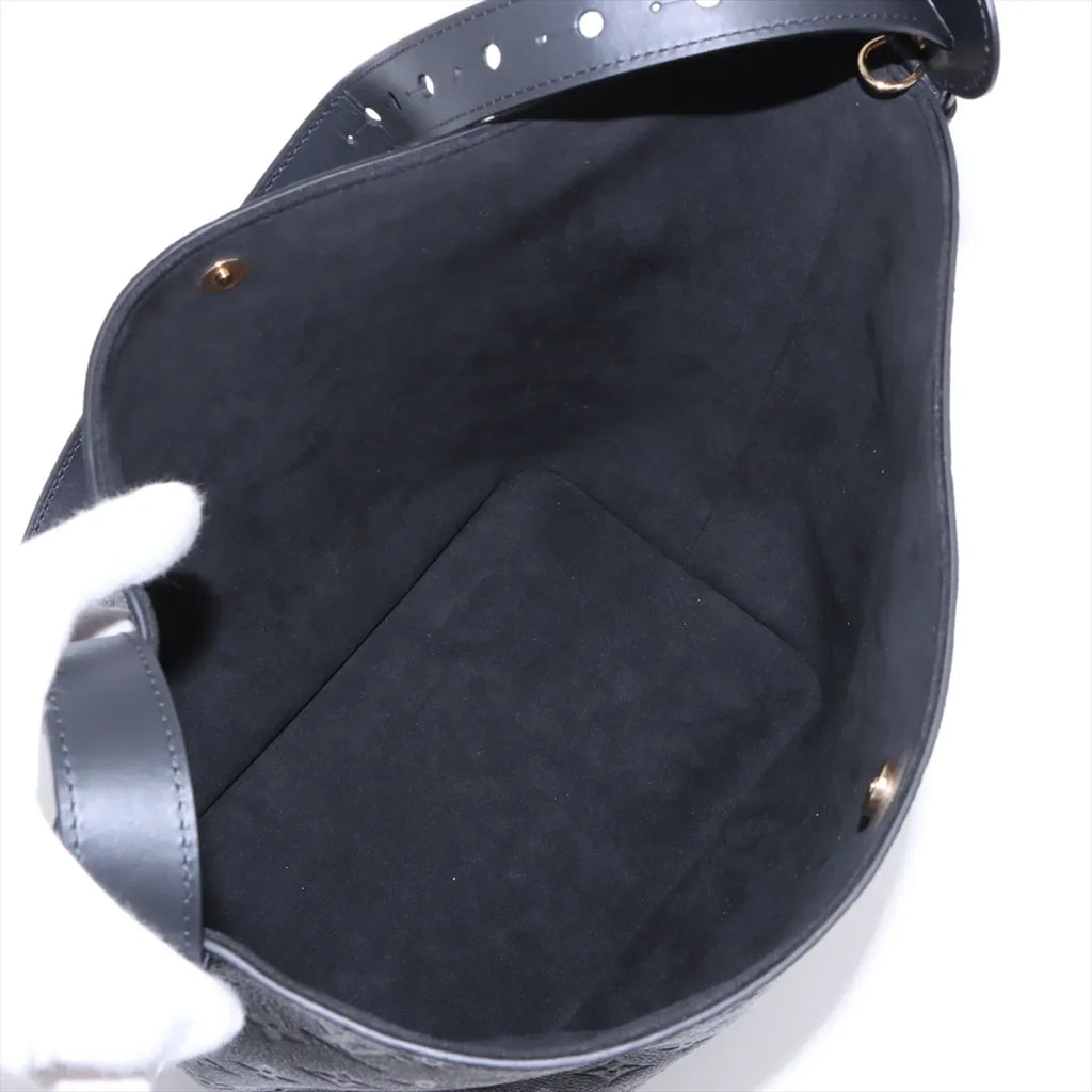 Louis Vuitton Black Monogram Empreinte Leather All in GM [Clearance Sale]