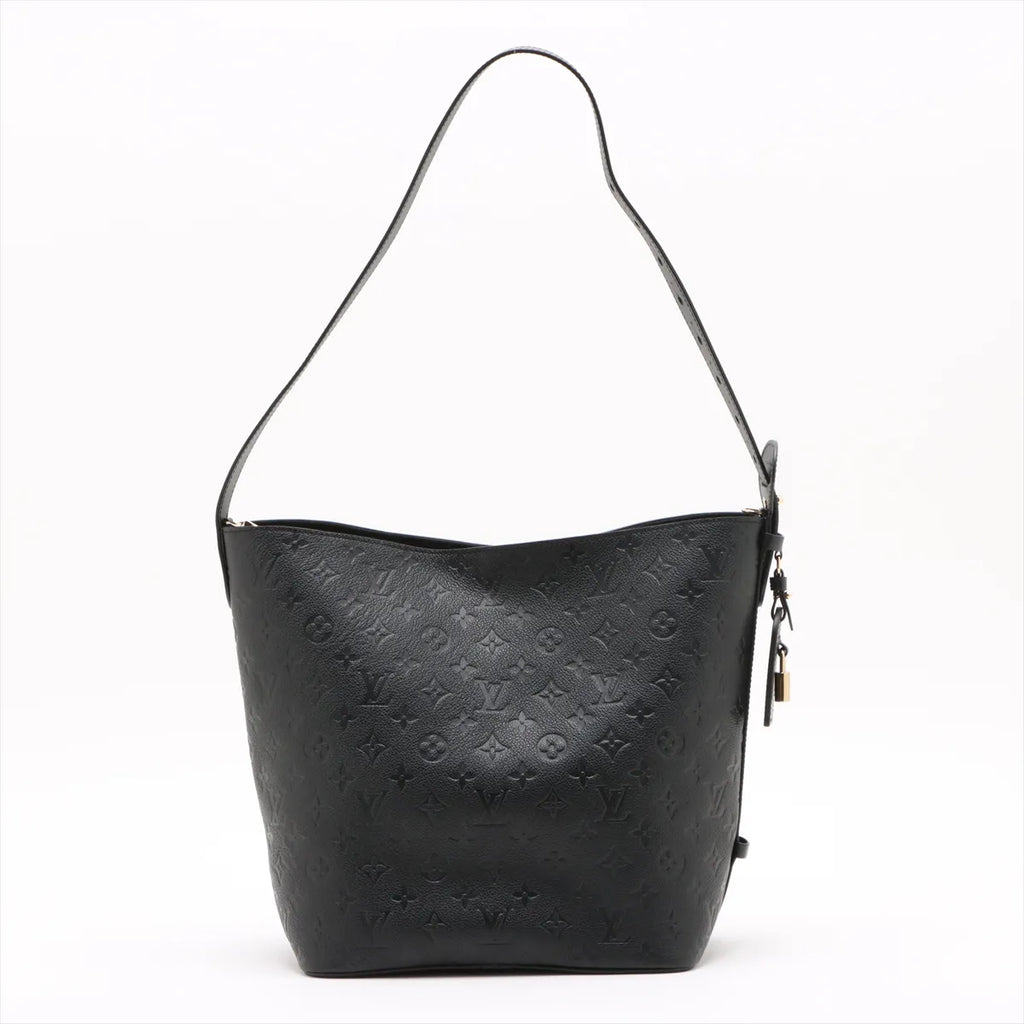 Louis Vuitton Black Monogram Empreinte Leather All in GM [Clearance Sale]