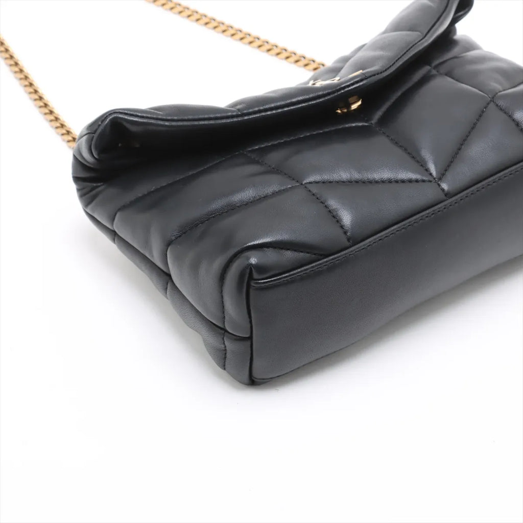 Saint Laurent Black Puffer Shoulder Bag [Clearance Sale]