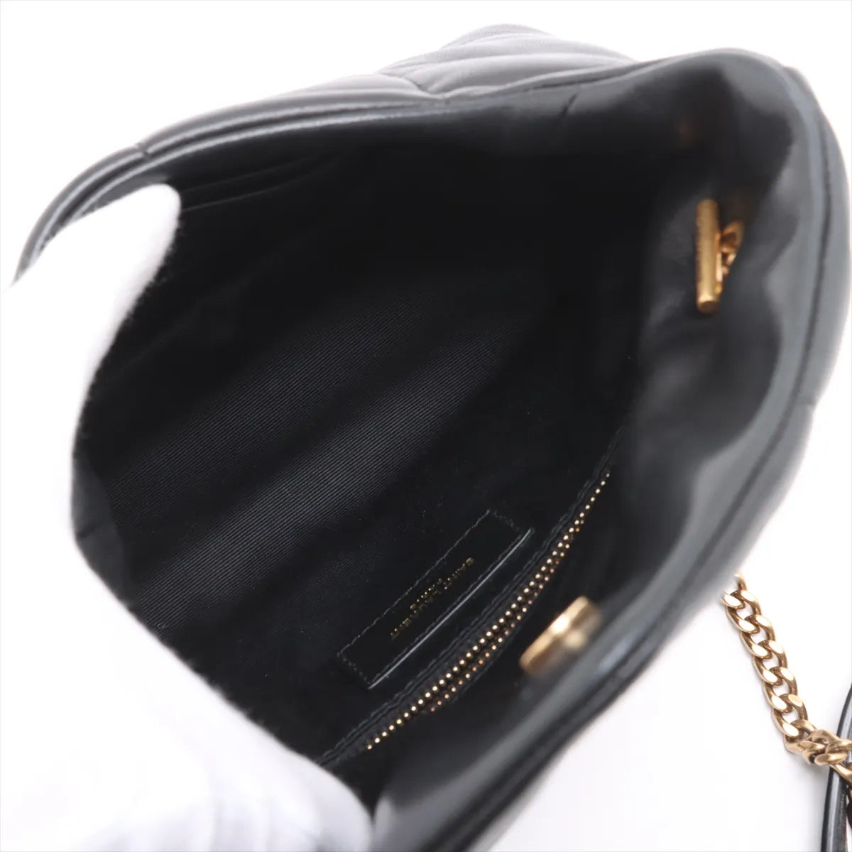 Saint Laurent Black Puffer Shoulder Bag [Clearance Sale]