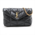 Saint Laurent Black Puffer Shoulder Bag [Clearance Sale]