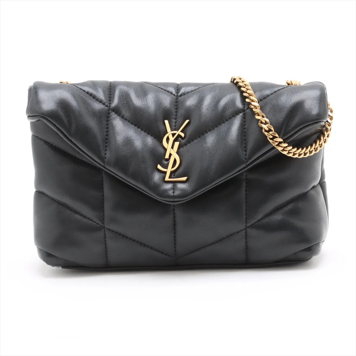 Saint Laurent Black Puffer Shoulder Bag [Clearance Sale]