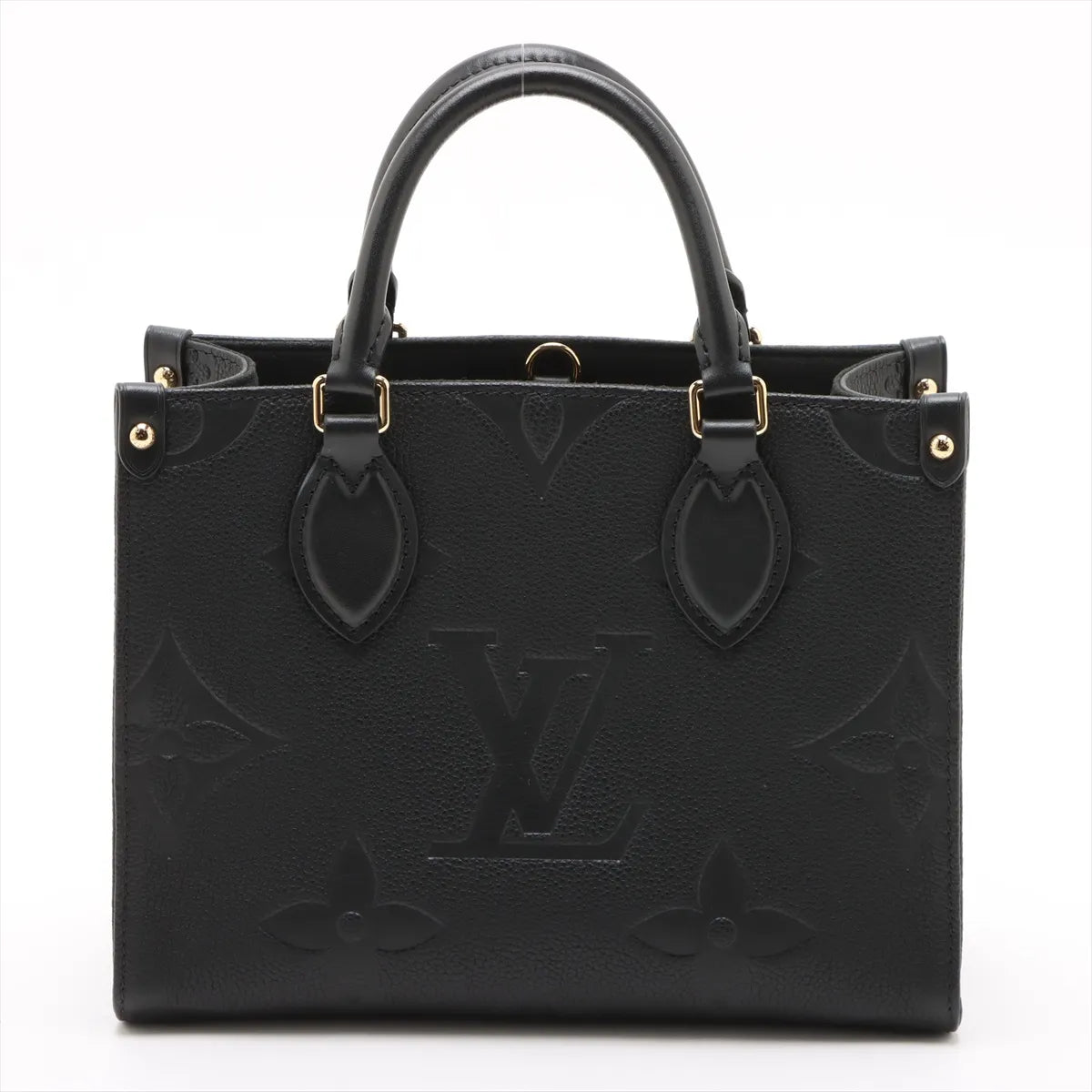 Louis Vuitton Black Monogram Empreinte Leather OnTheGo PM [Clearance Sale]