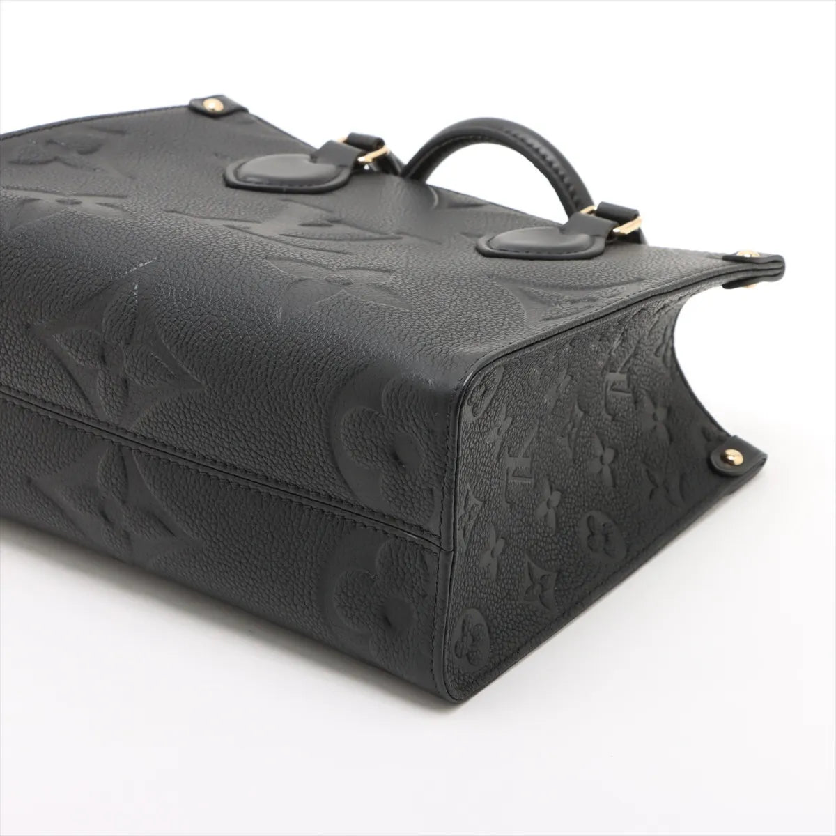 Louis Vuitton Black Monogram Empreinte Leather OnTheGo PM [Clearance Sale]
