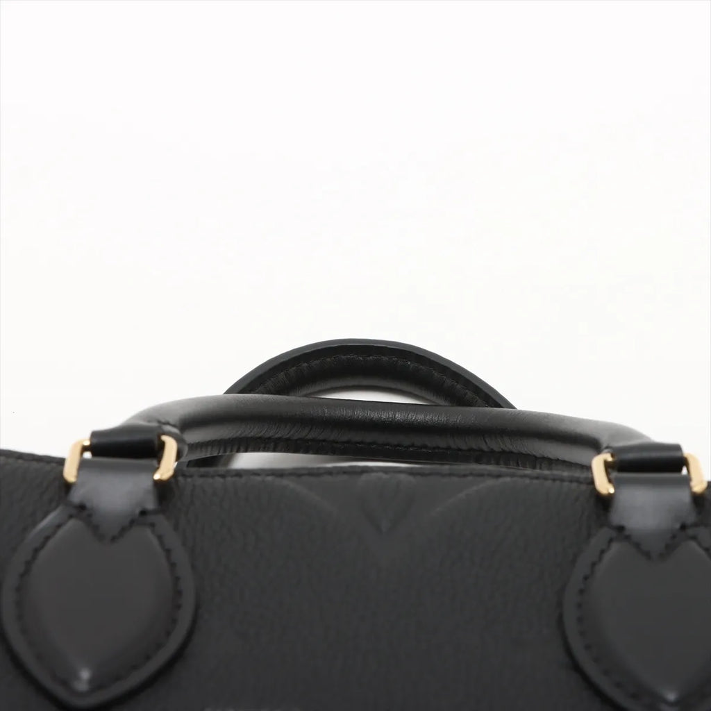 Louis Vuitton Black Monogram Empreinte Leather OnTheGo PM [Clearance Sale]