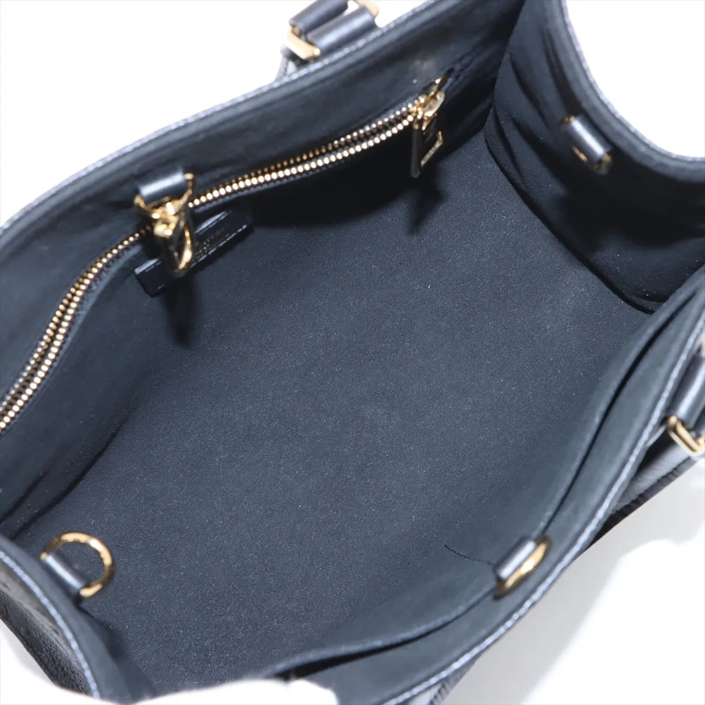 Louis Vuitton Black Monogram Empreinte Leather OnTheGo PM [Clearance Sale]