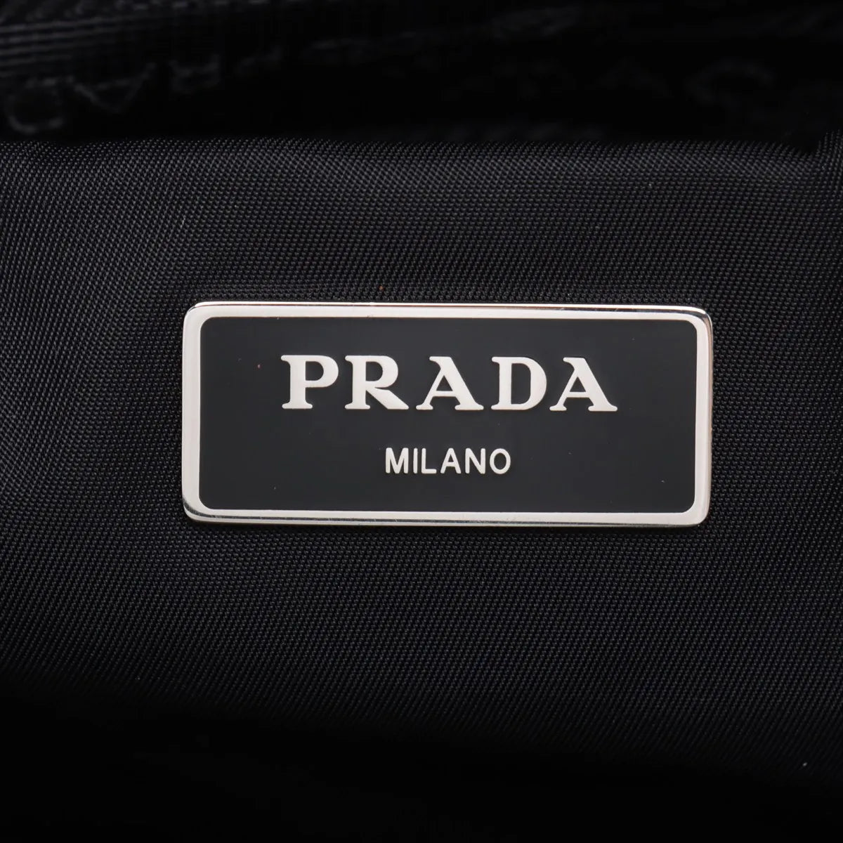 Prada Black Small Padded Re-Nylon and Leather Tote Bag [Clearance Sale]