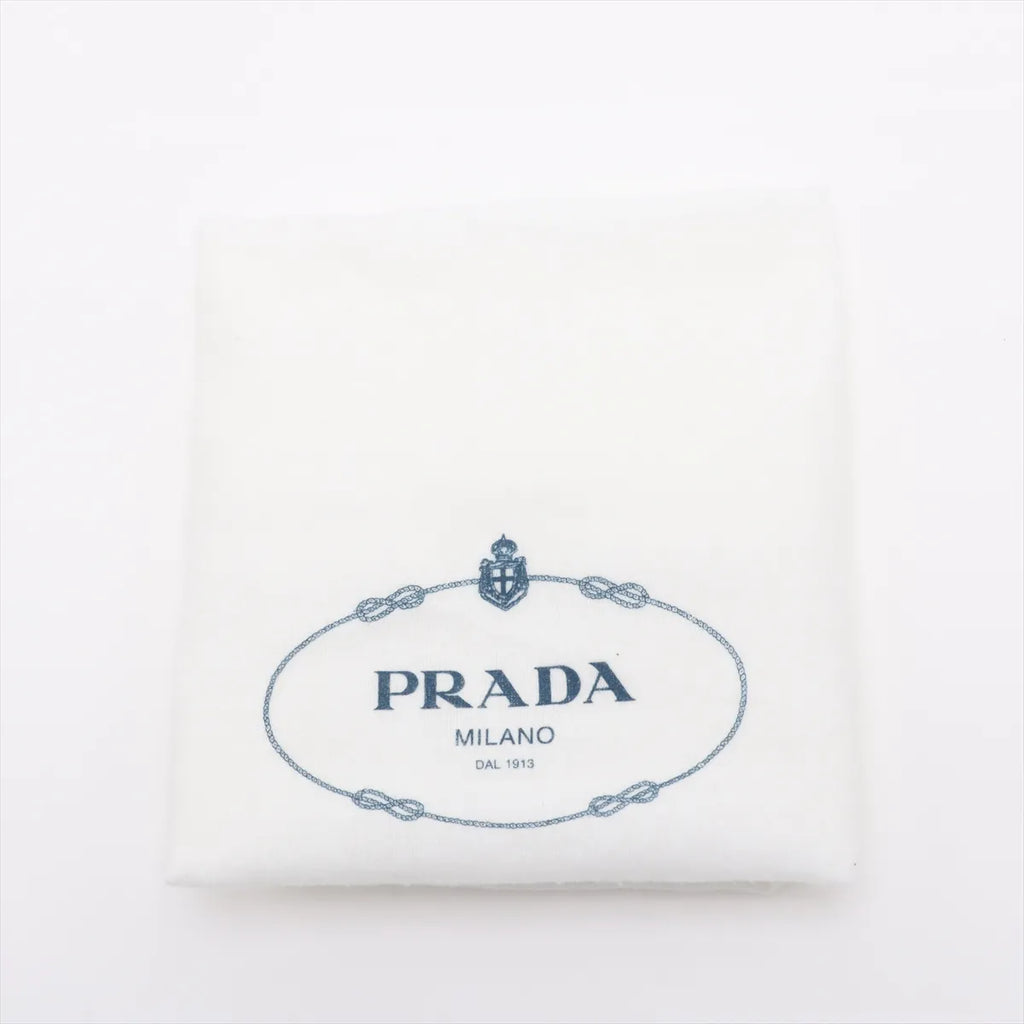 Prada Black Small Padded Re-Nylon and Leather Tote Bag [Clearance Sale]