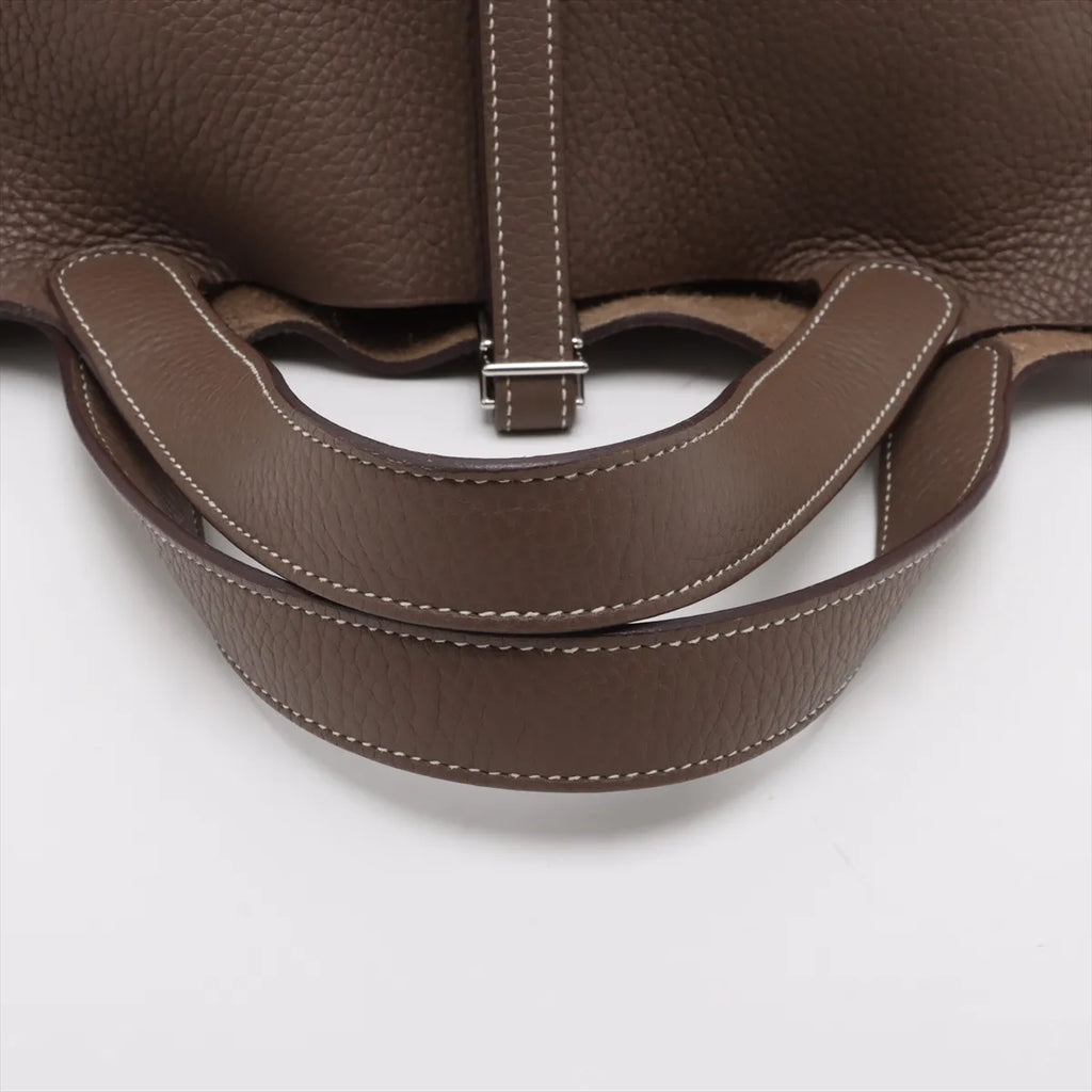 Hermes Taurillon Clemence (2019) Picotin Lock 22 [Clearance Sale]