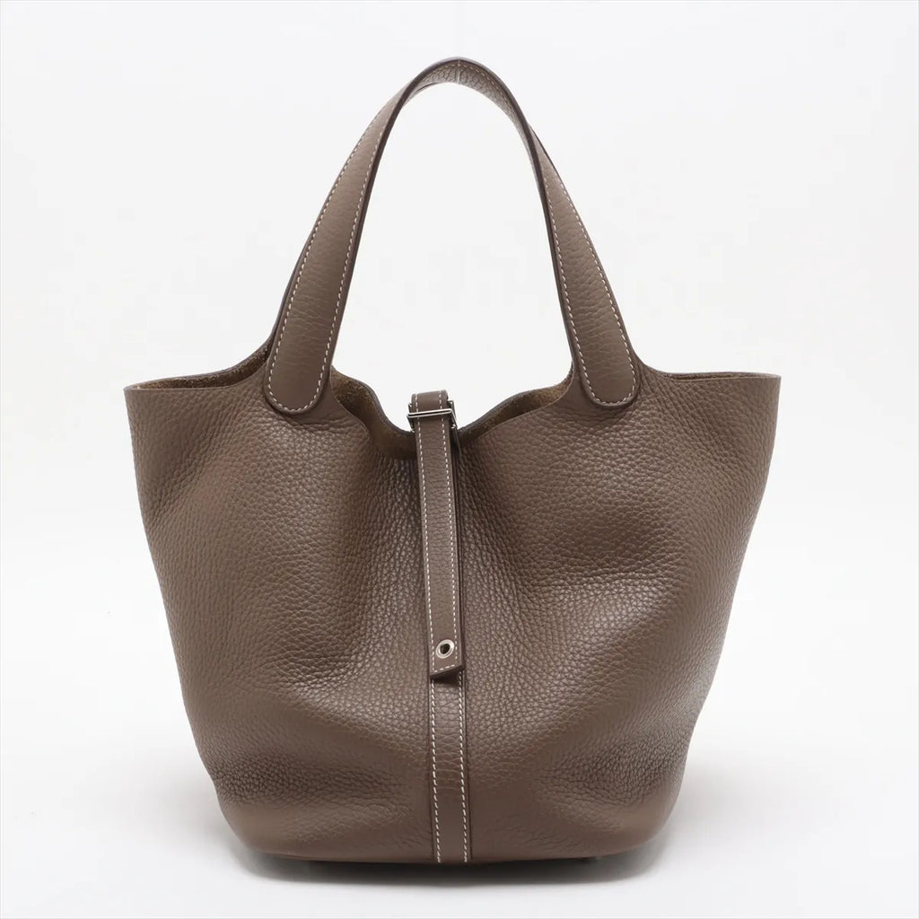 Hermes Taurillon Clemence (2019) Picotin Lock 22 [Clearance Sale]